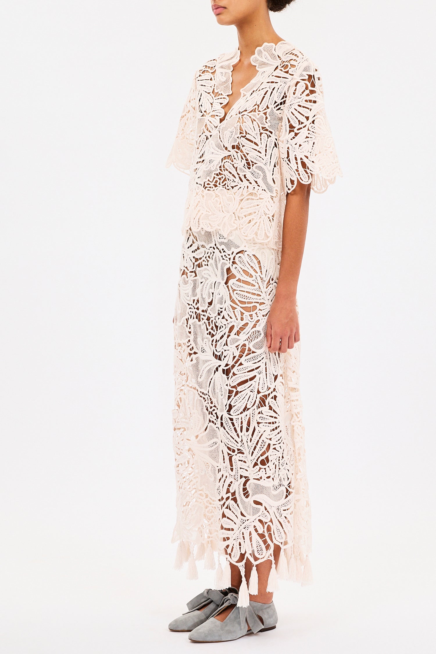 Ulla Johnson Dua Top - Chalk