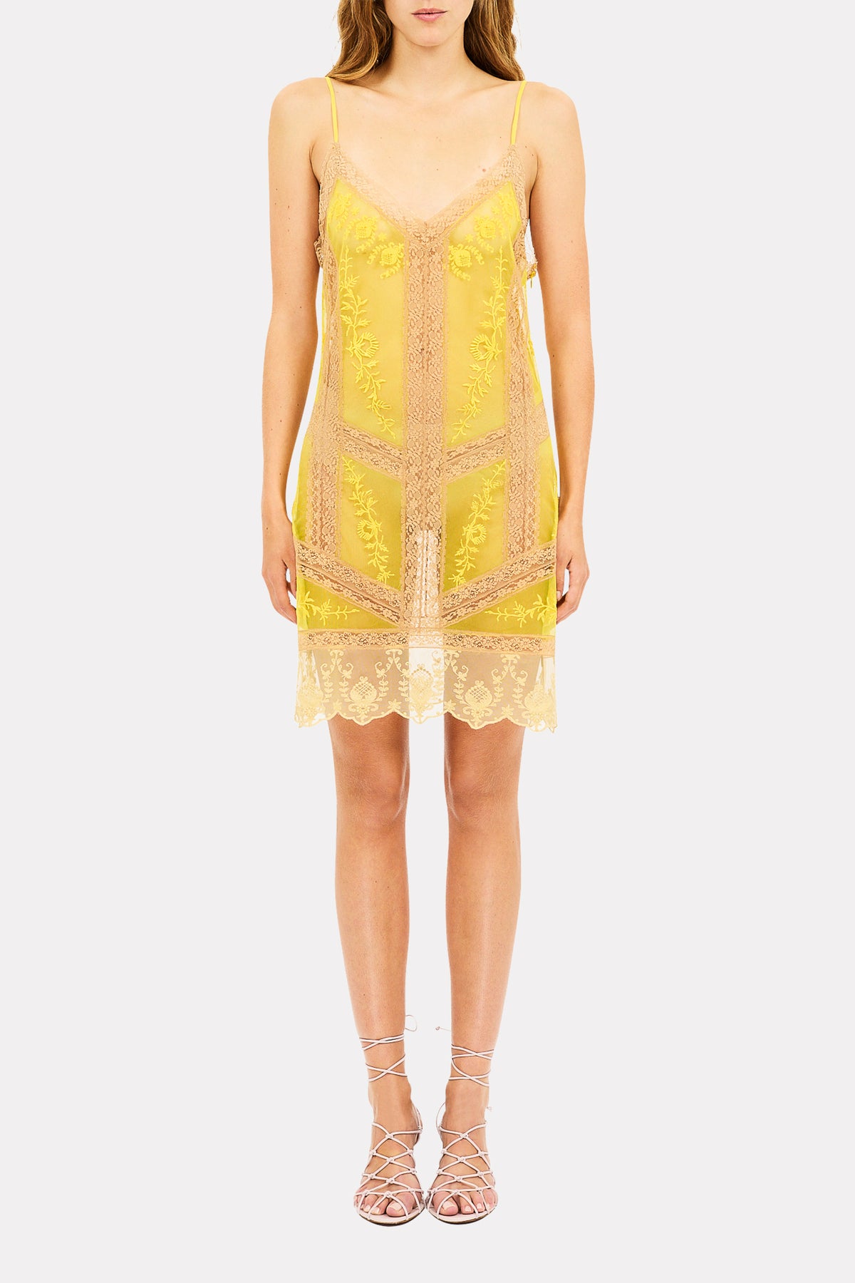 Paoline Minikleid – Golden Blush