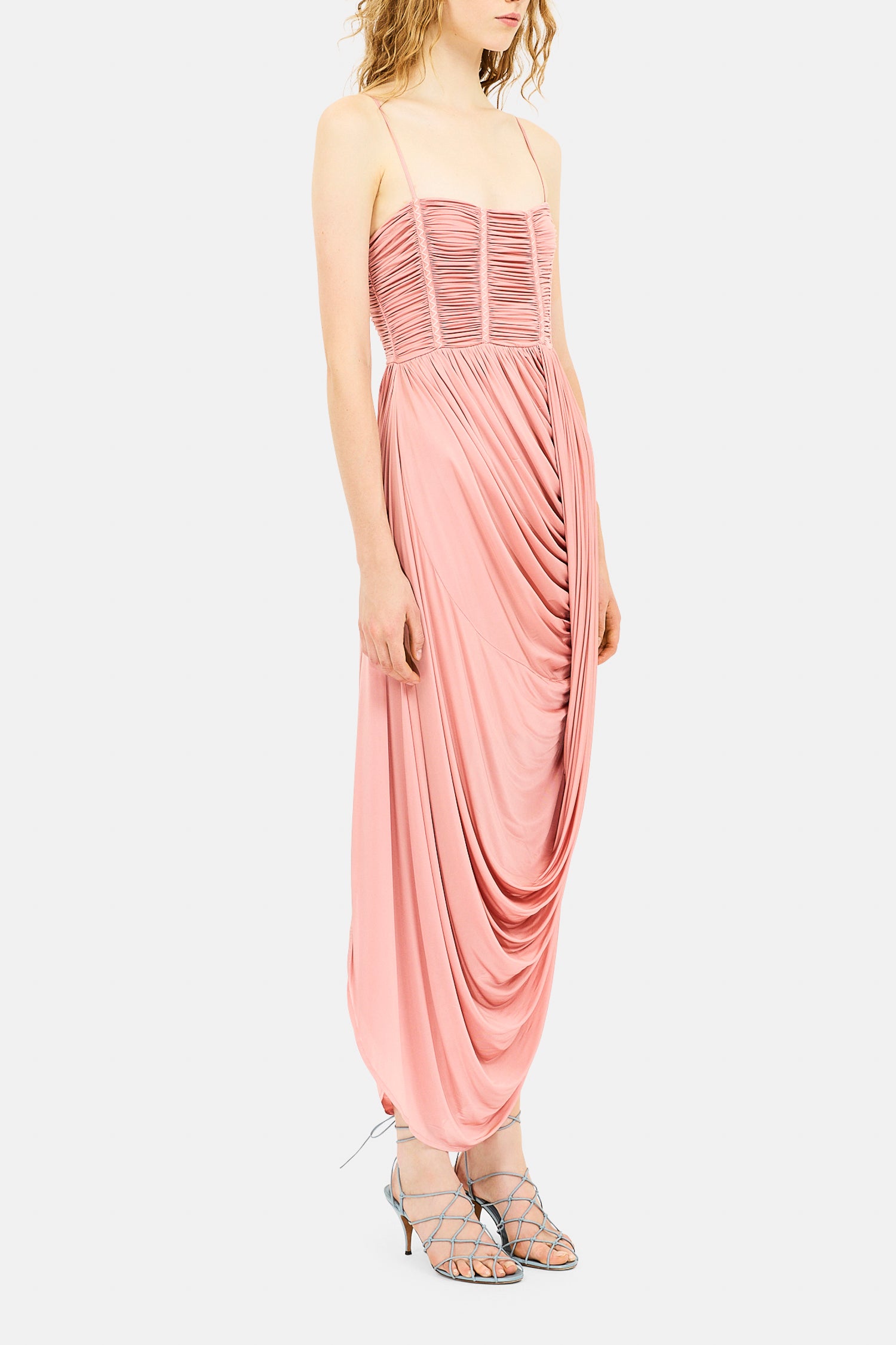 Ulla Johnson Antonia Draped jurk - Peony