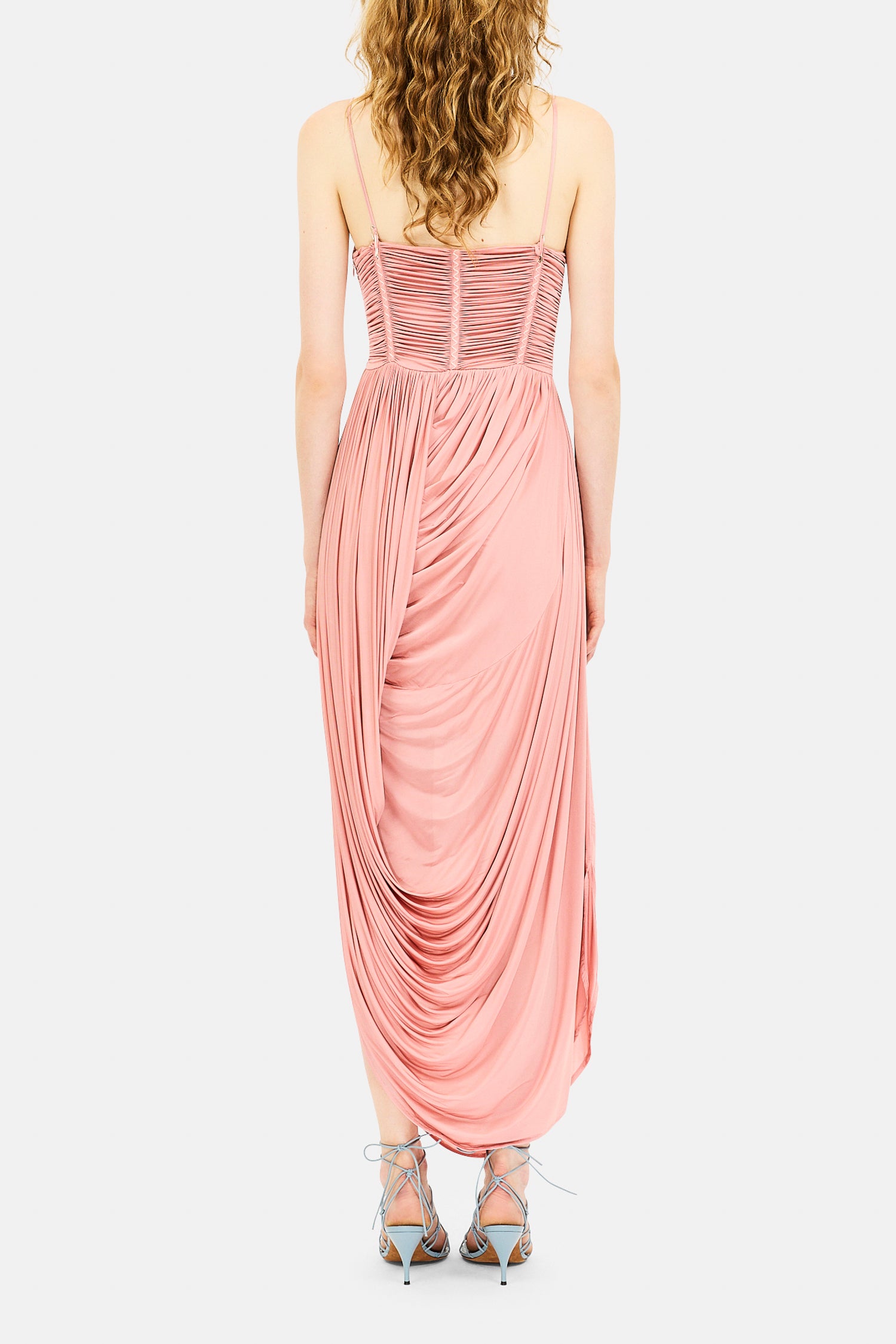 Ulla Johnson Antonia Draped jurk - Peony