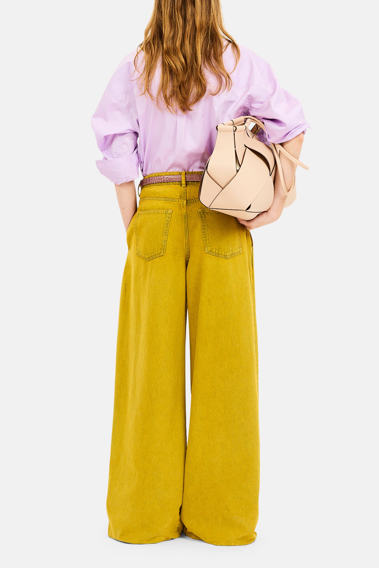 Ulla Johnson Le Jean Large Motherwell - Goldenrod