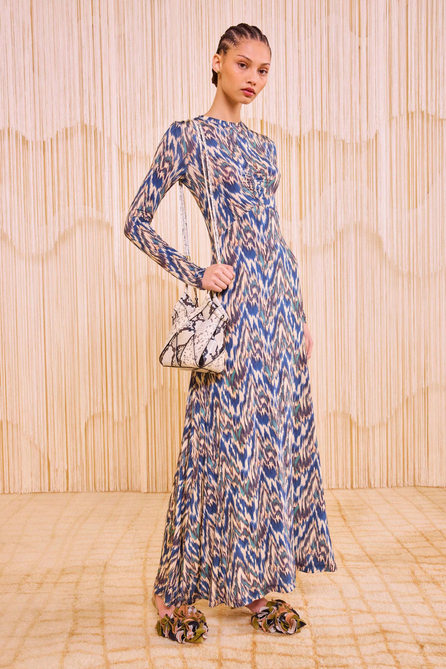 Ulla Johnson Charlotte Crossbody - Cowrie Embossed