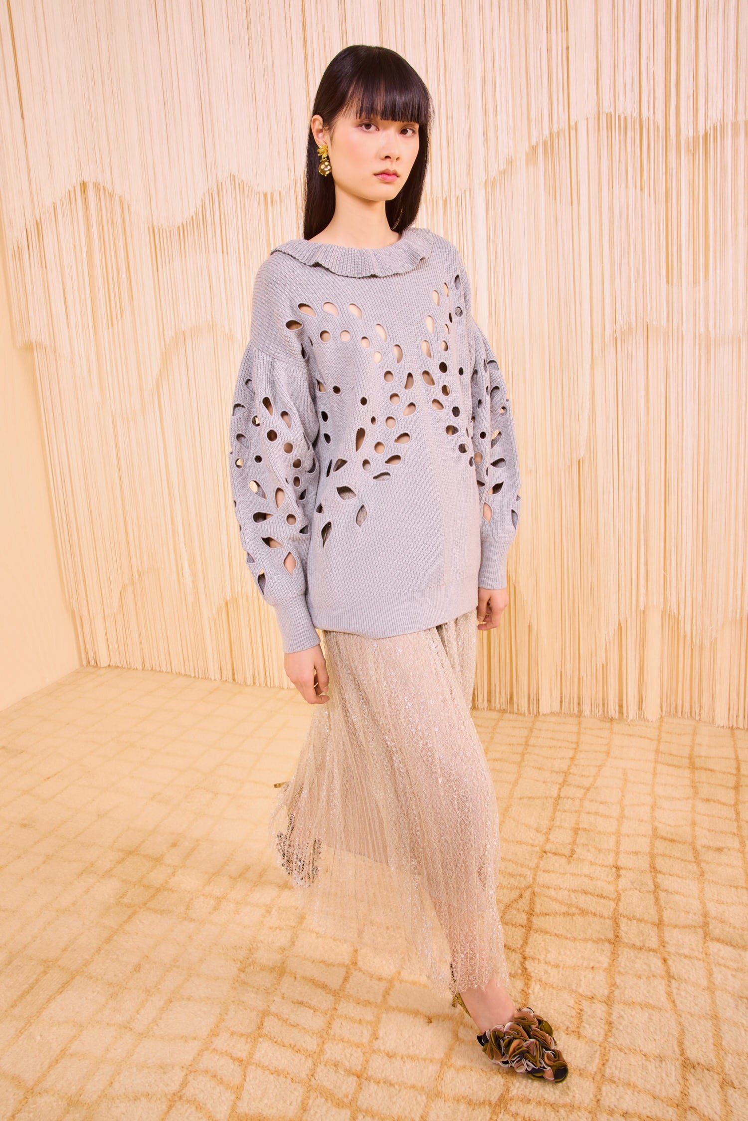 Francia Pullover - Grey Melange