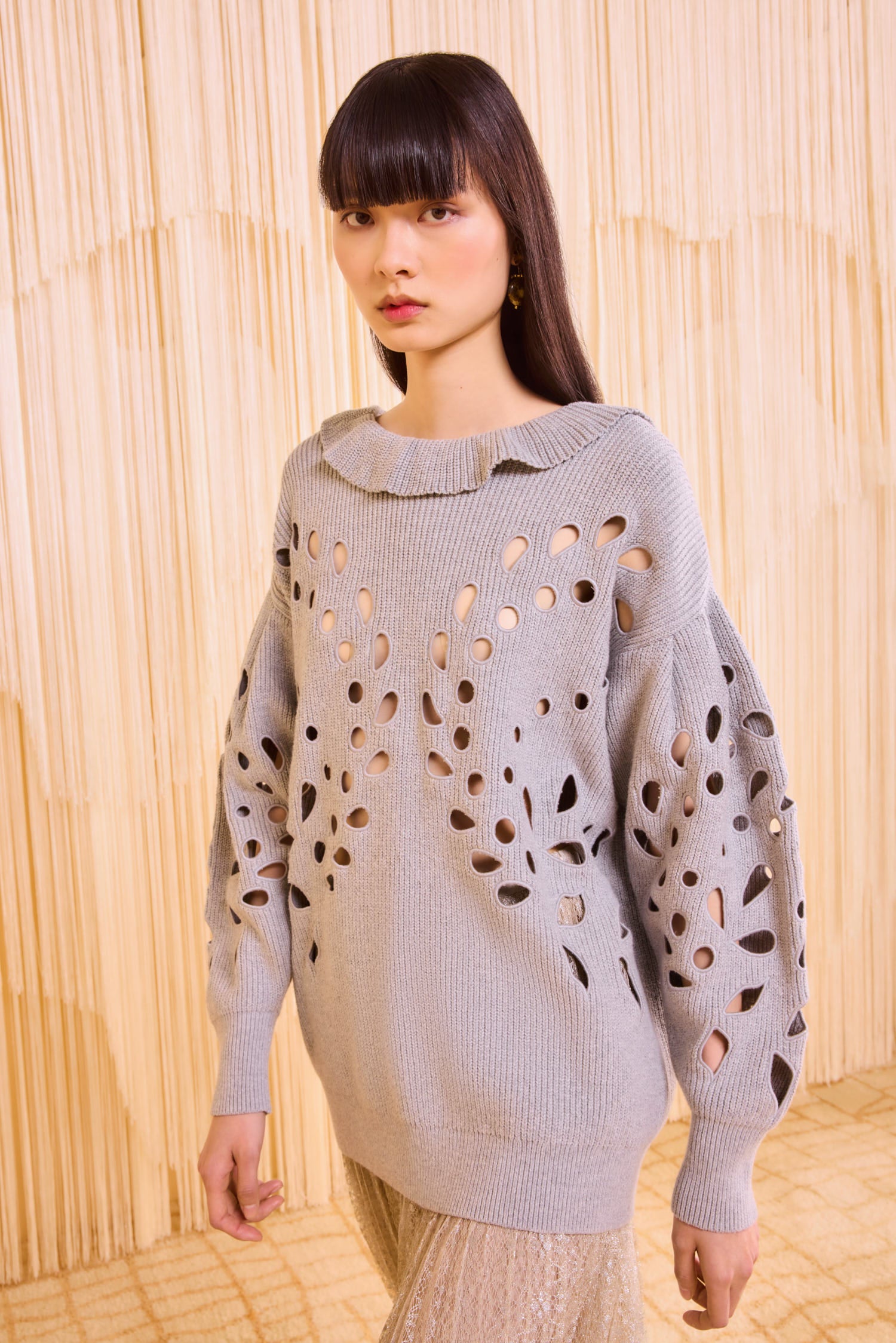 Francia Pullover - Grey Melange