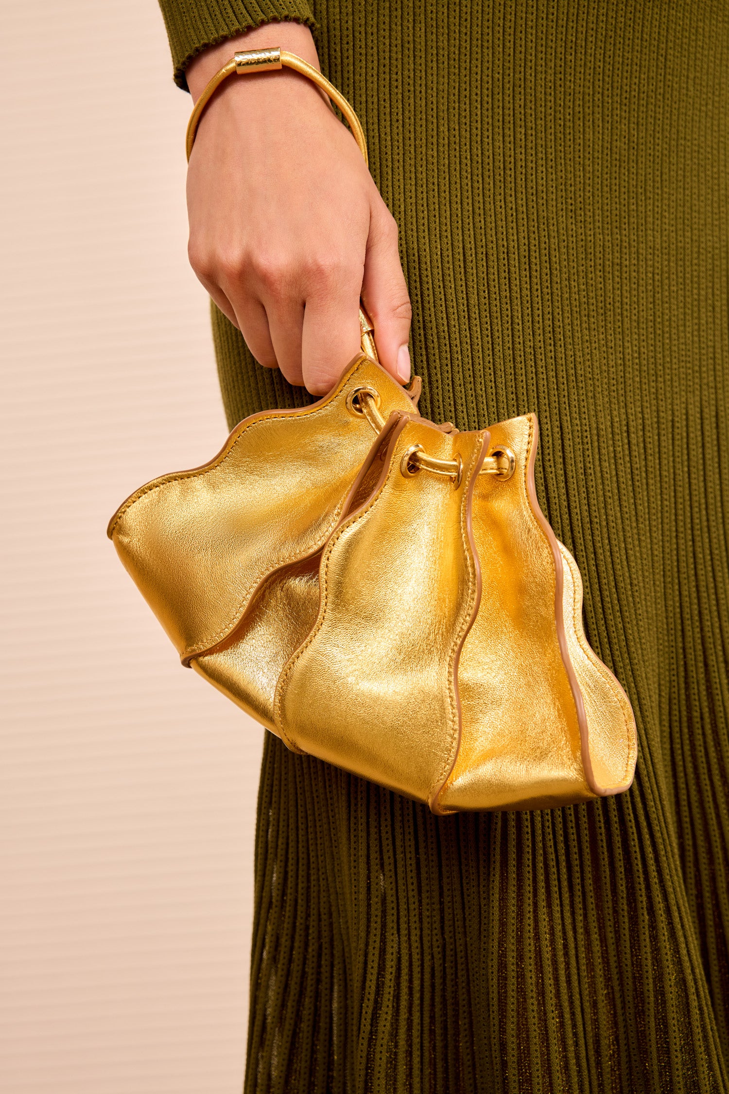 Ulla Johnson Adria Small Crossbody - Gold