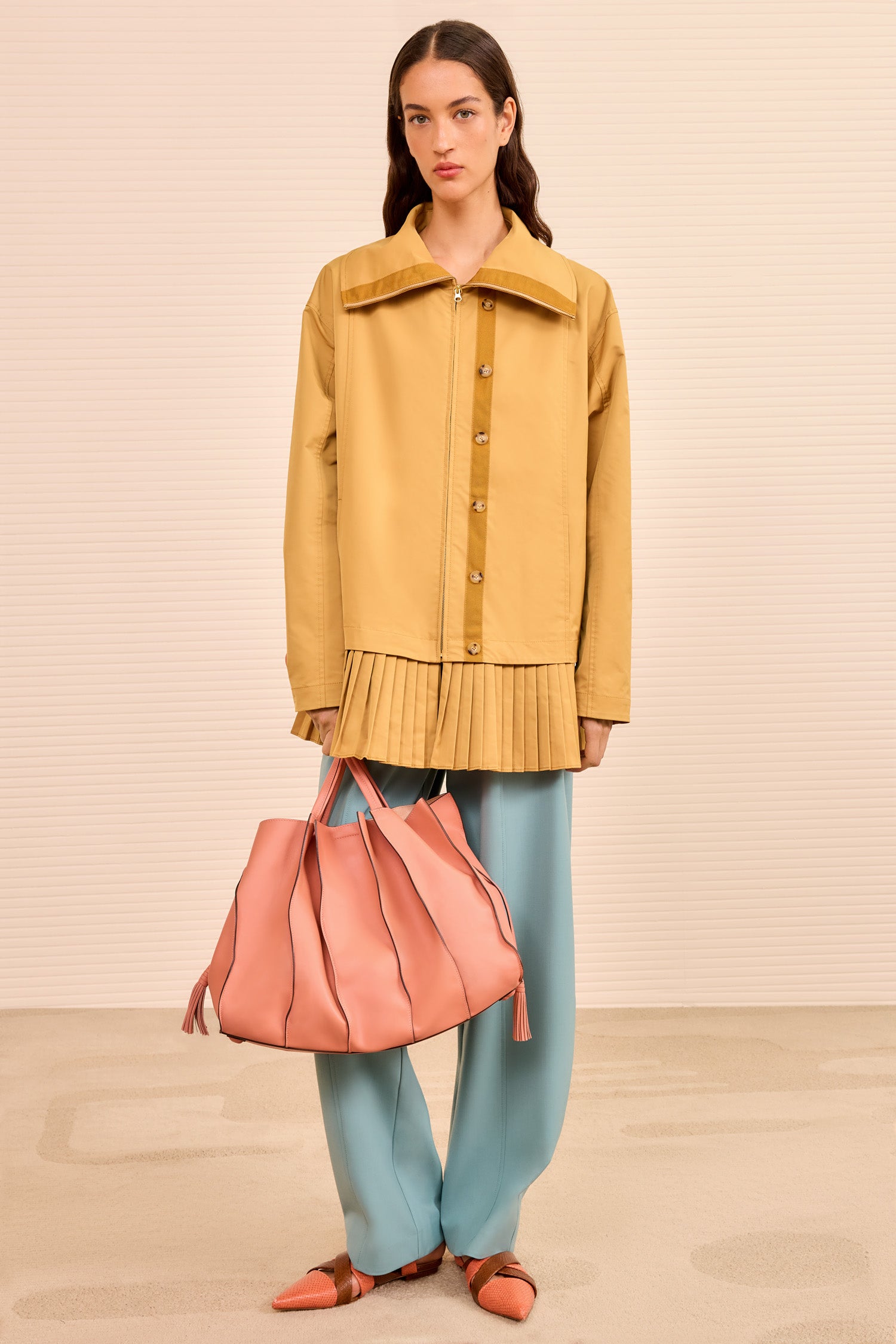 Adria Large Tote - Rose