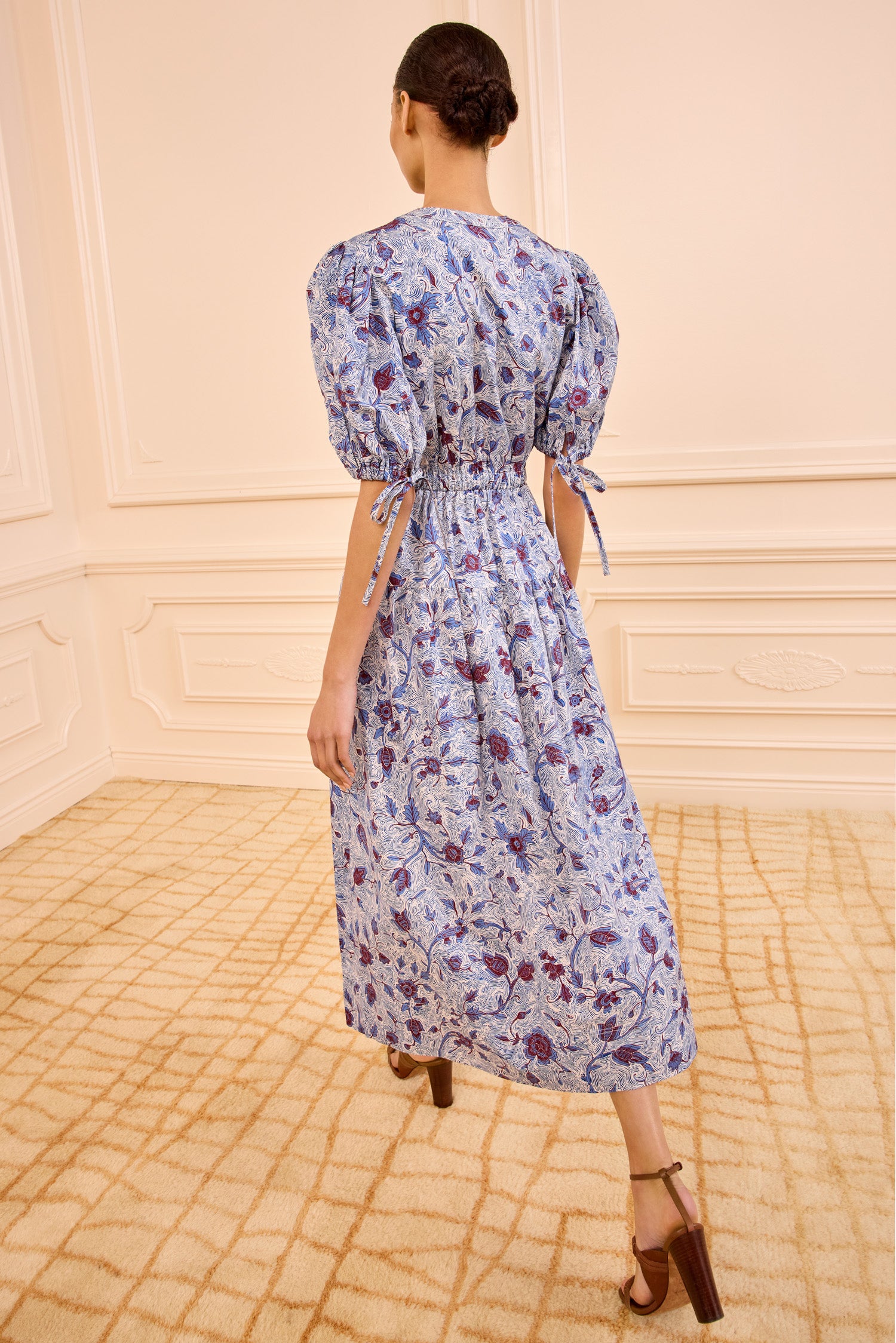 Adriana Cotton Dress - Gardenia