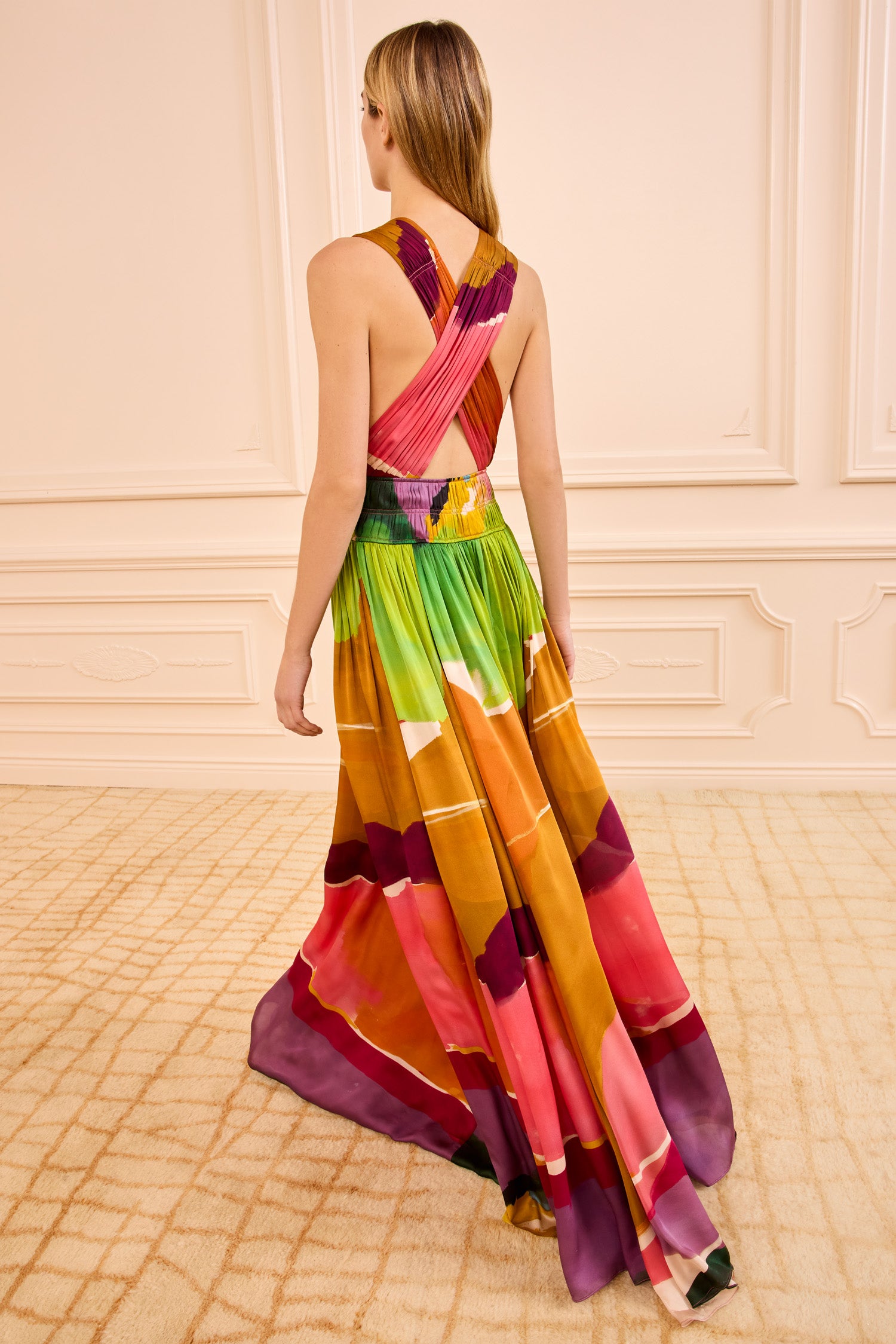 Boheme Silk Gown - Nature Abhors A Vacuum