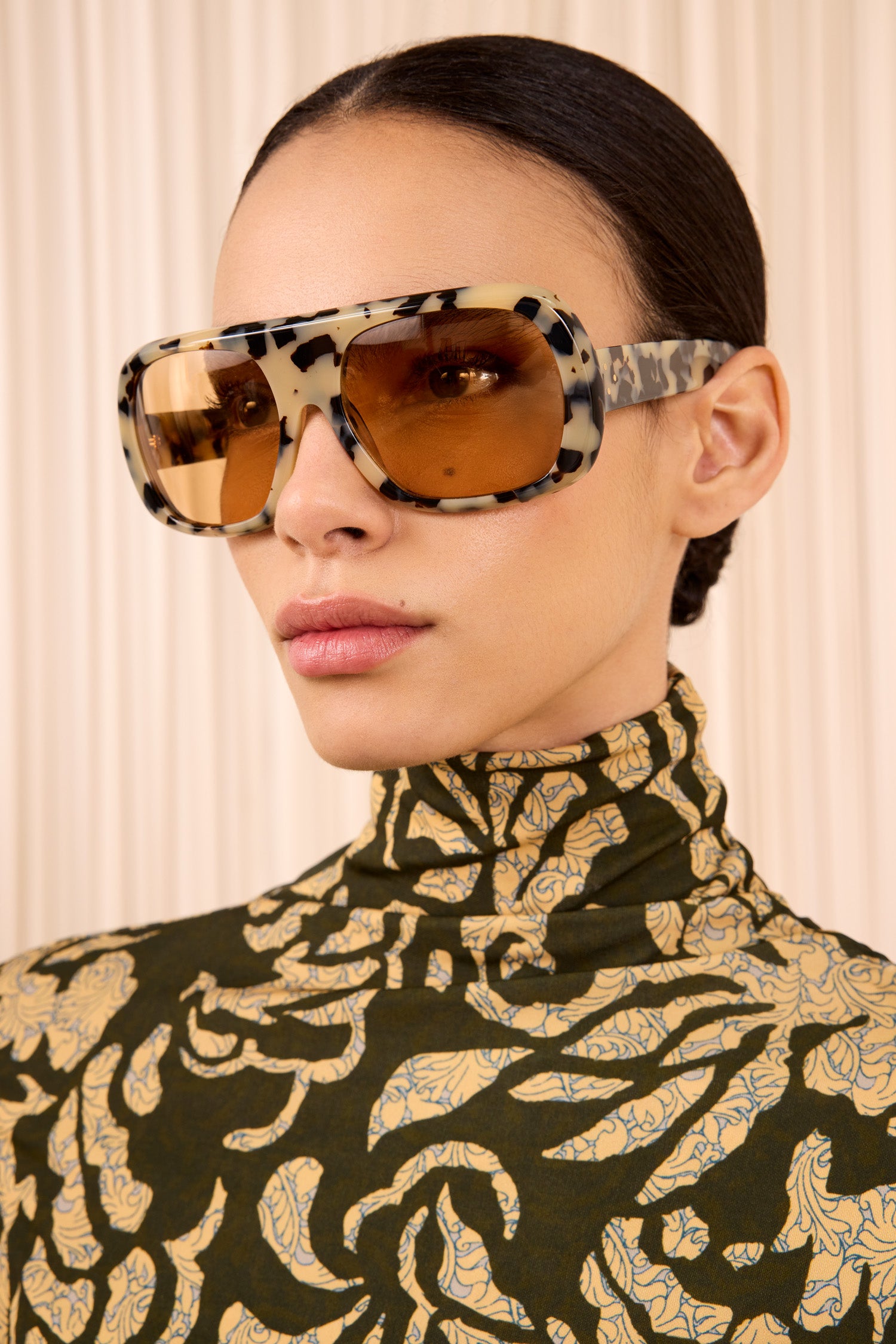 Ulla Johnson Briar Glasses - Sand Tortoise