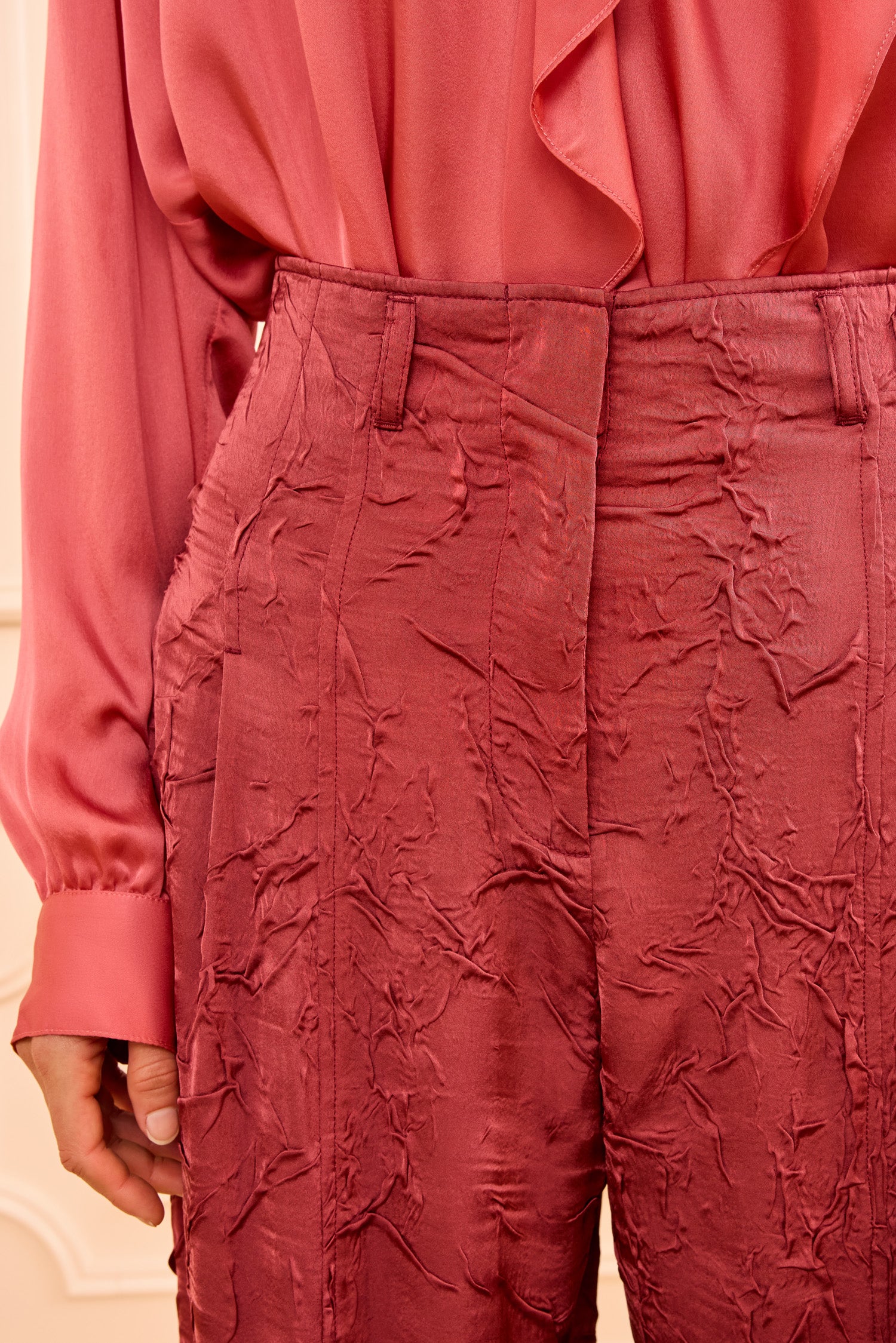 Carine High Waisted Pant - Fig