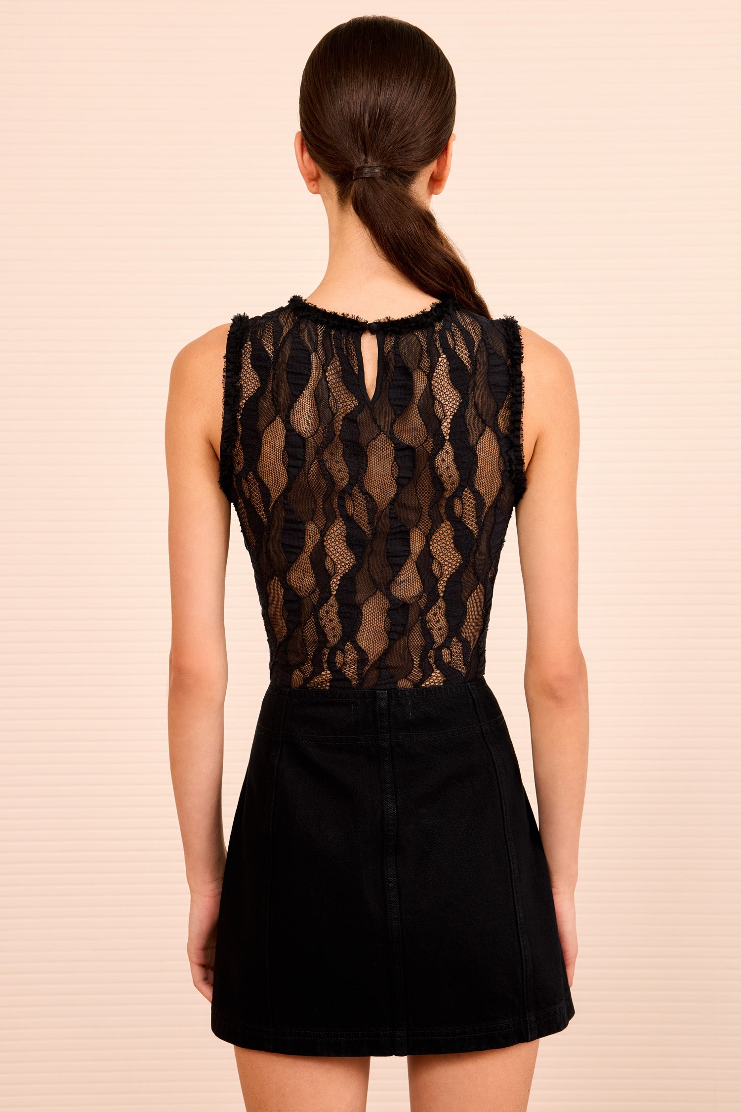 Ulla Johnson The Clara Mini Skirt - Noir