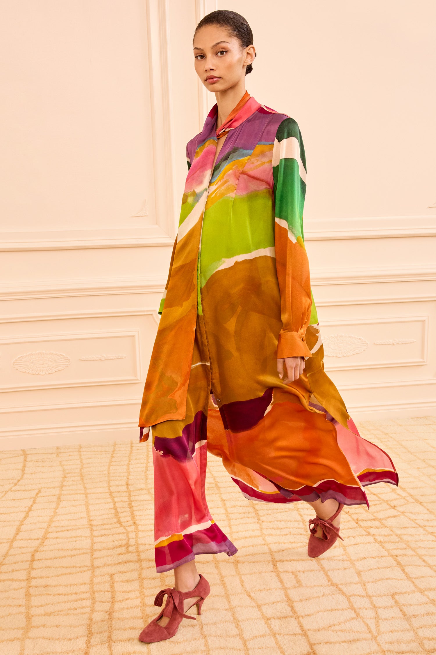 Critique LS Silk Dress - Nature Abhors A Vacuum