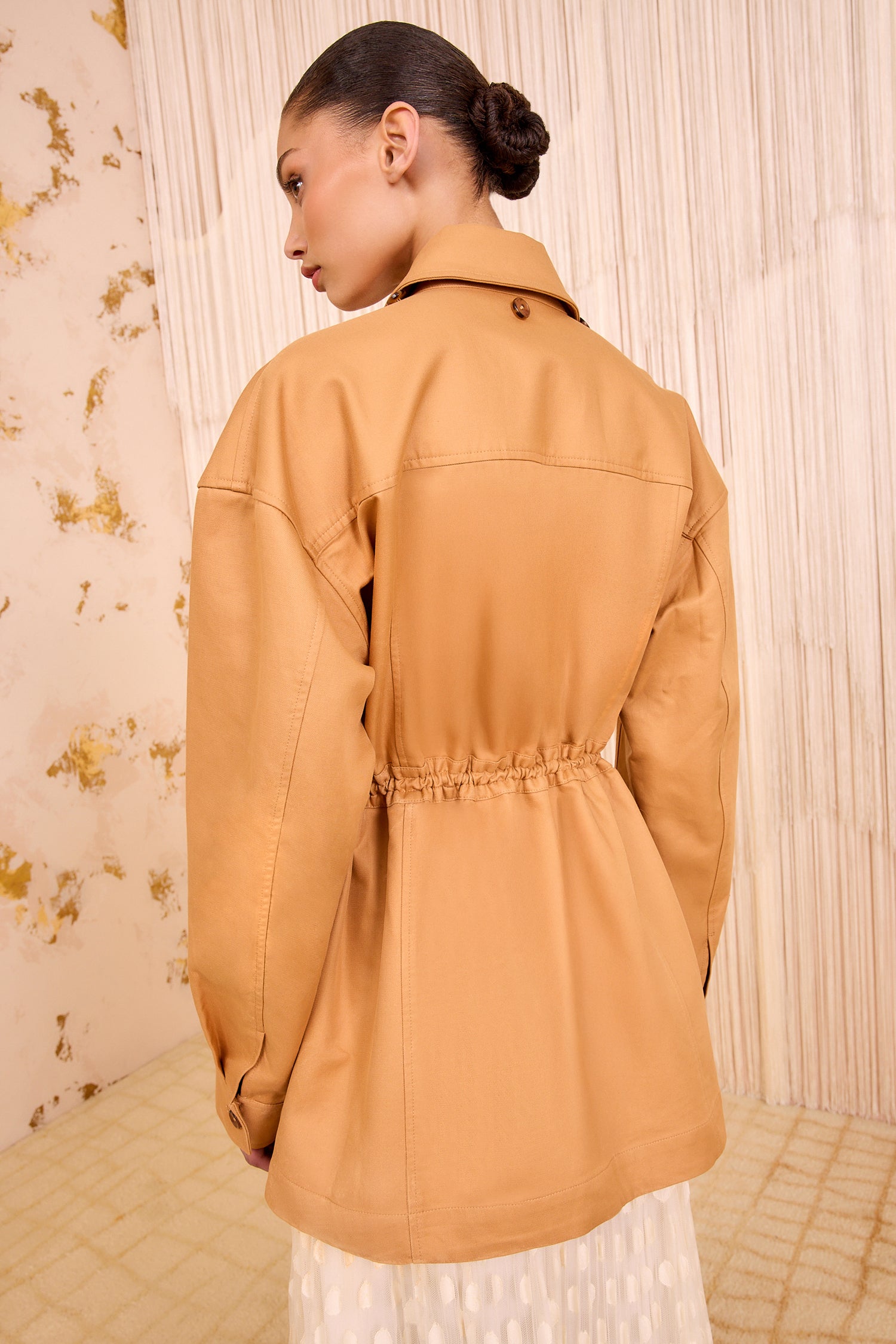 Devon Coat with Removeable Cape - Alpaca