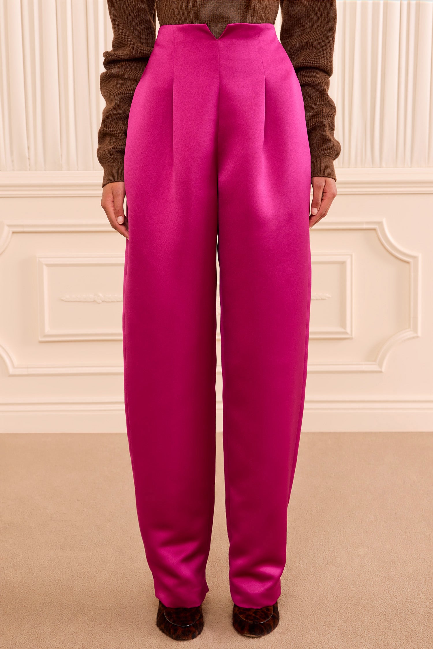 Ulla Johnson Edlyn Satin Pant - Orchid