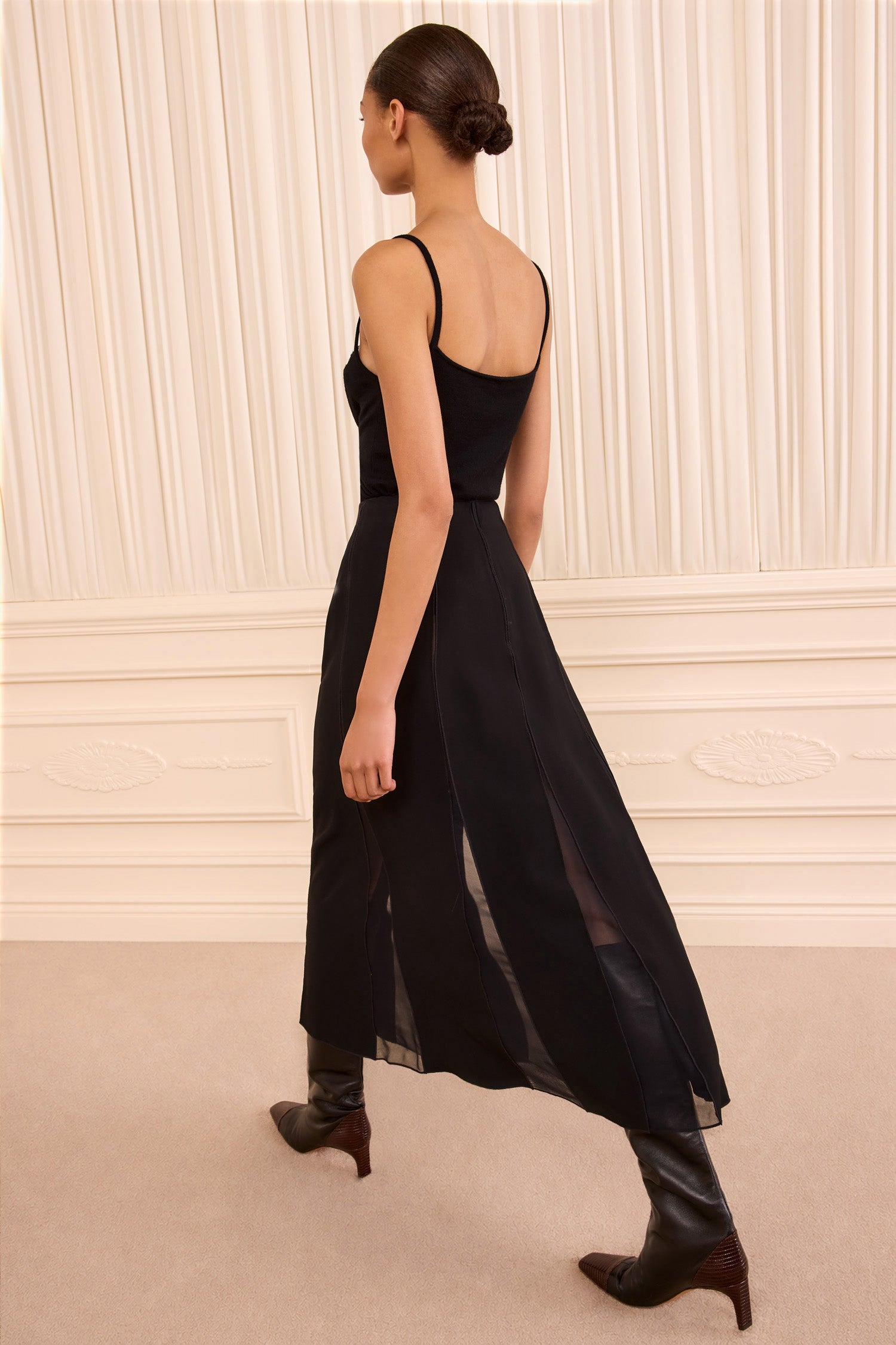 Ulla Johnson Elia Midi Skirt - Noir