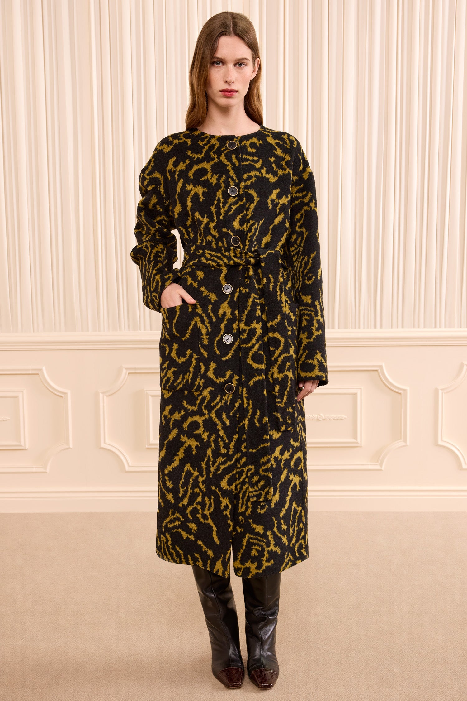 Ulla Johnson Fernanda Wool Coat - Amber