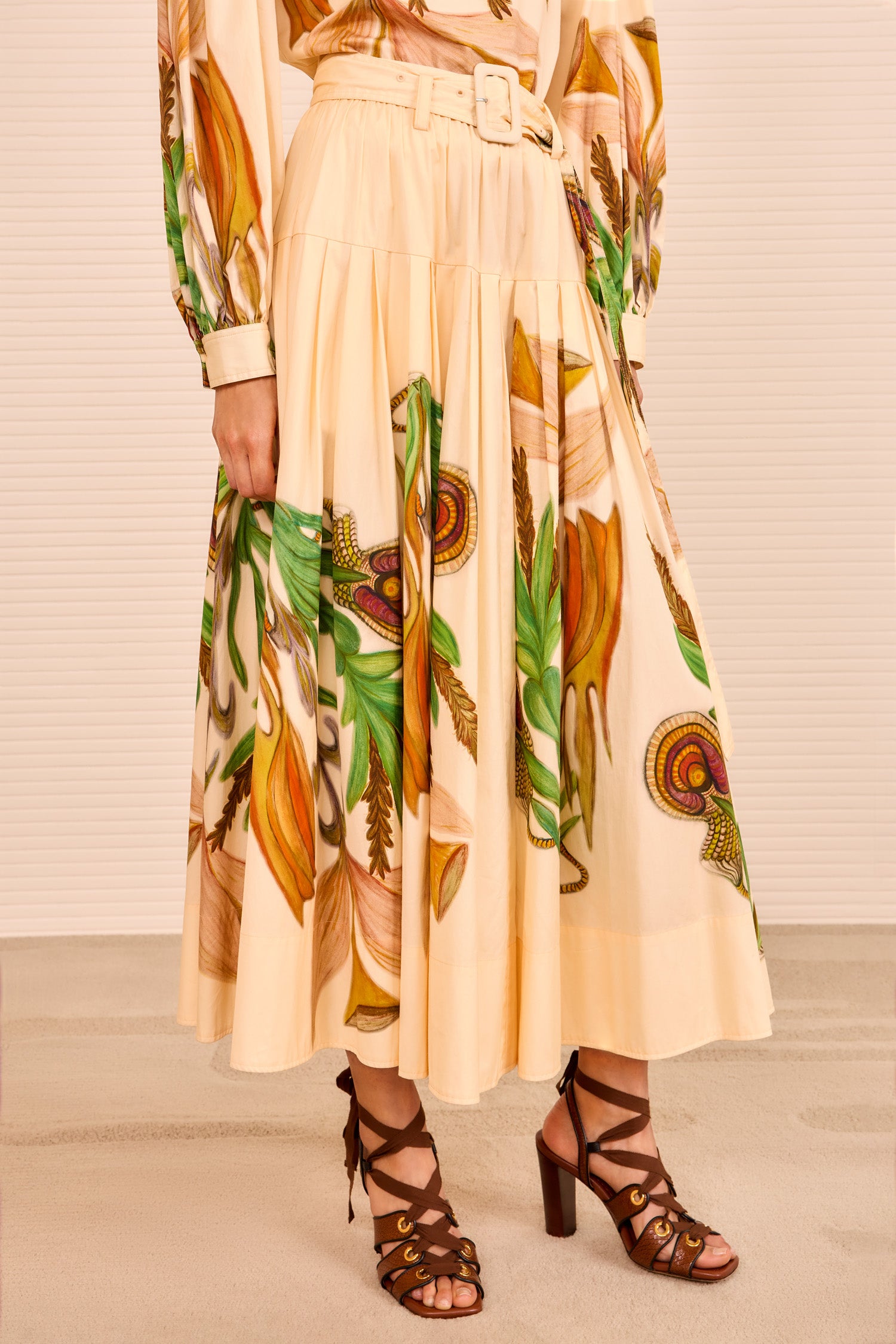 Filagree Midi Skirt - Inner Nature