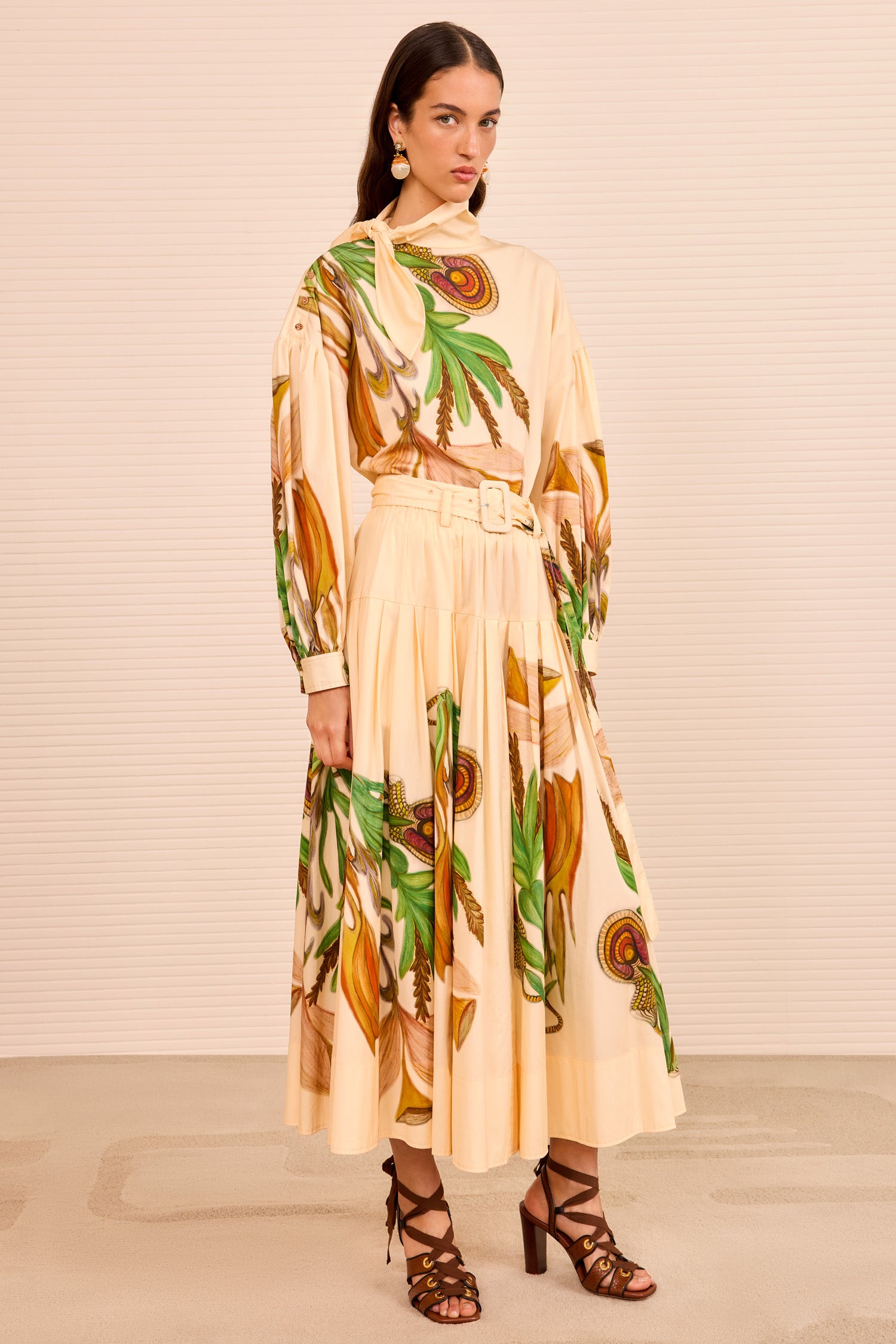 Filagree Midi Skirt - Inner Nature