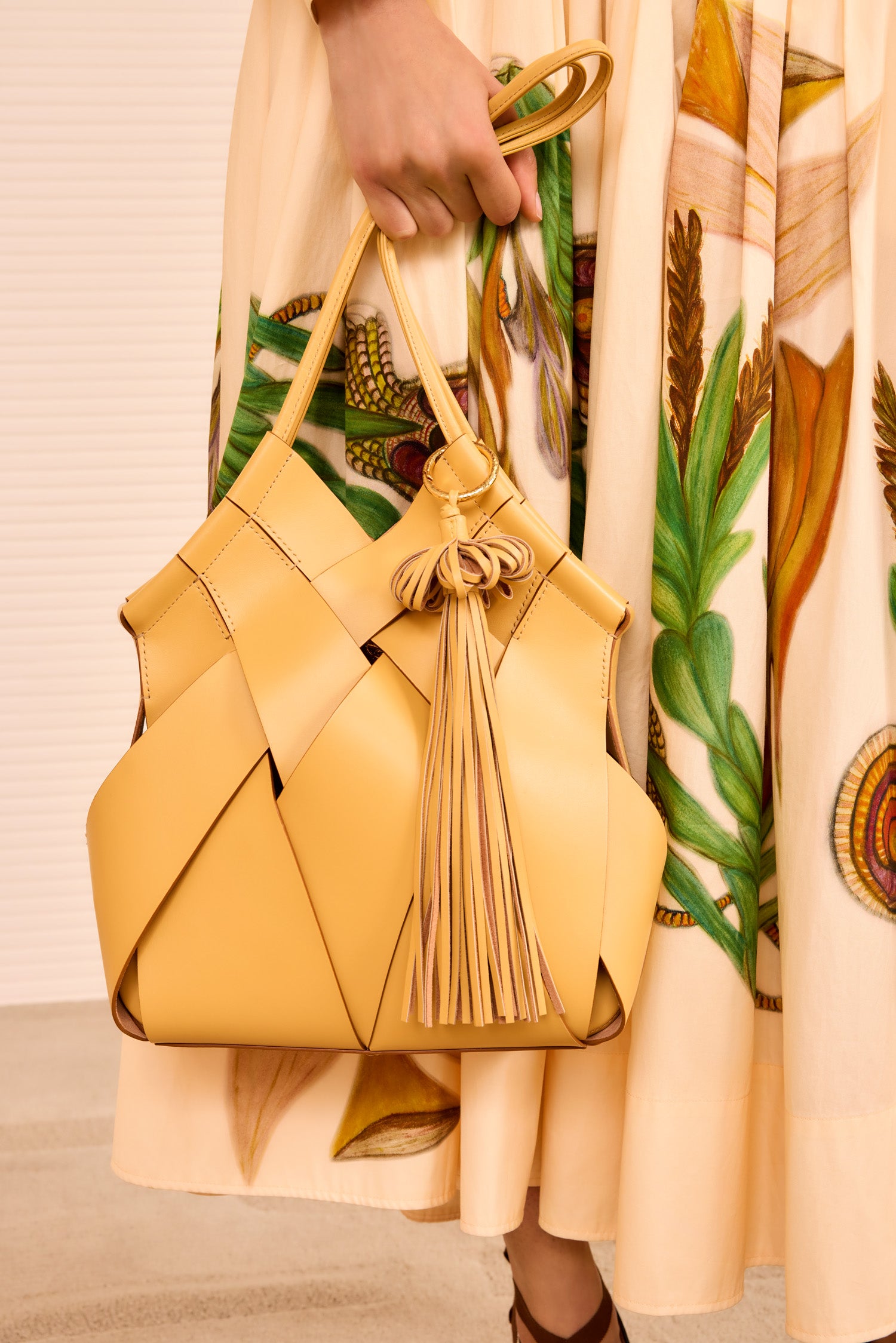 Ulla Johnson Flower Leather Charm - Lotus