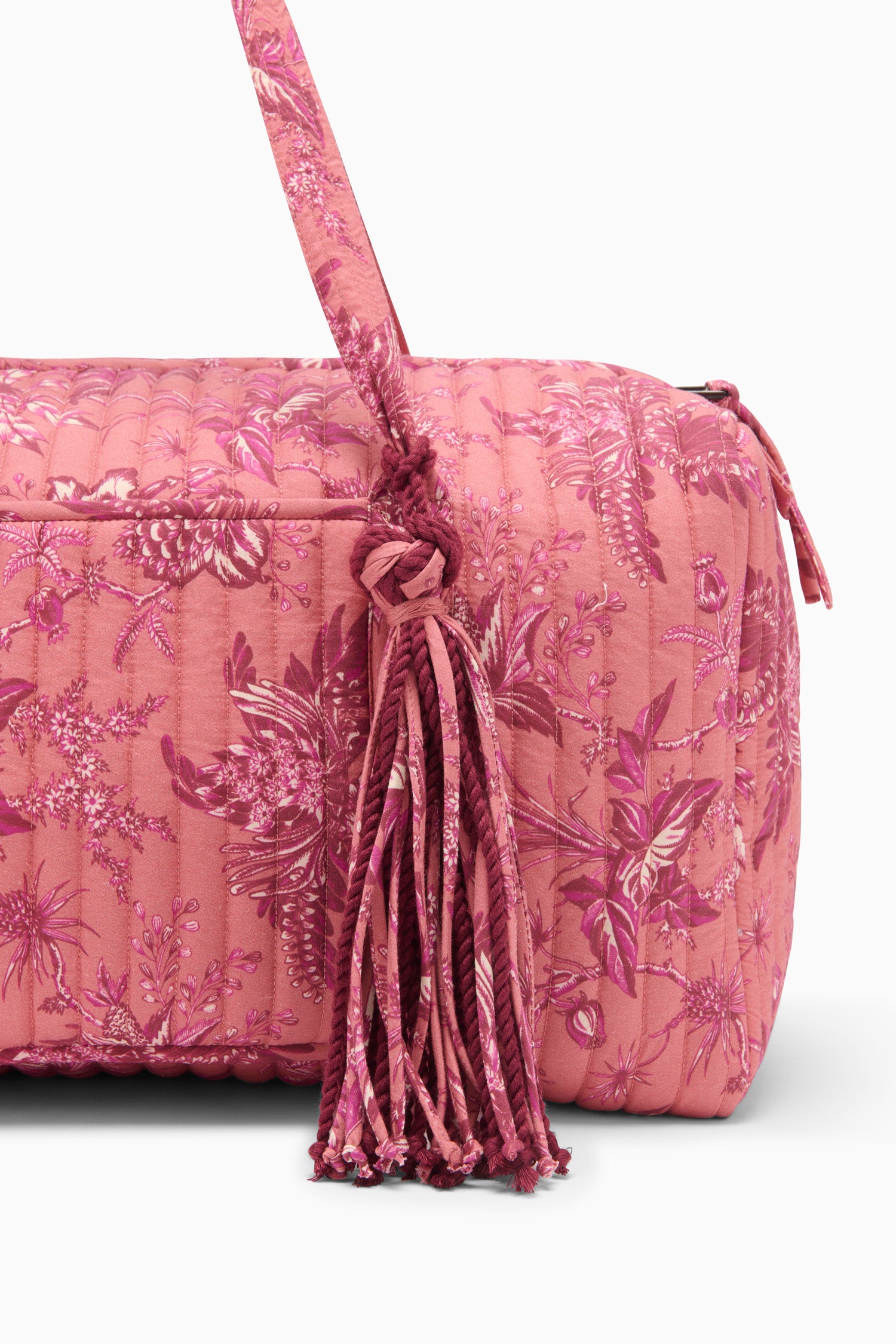 Ulla Johnson Idalia Mini Weekender Duffle - Oleander