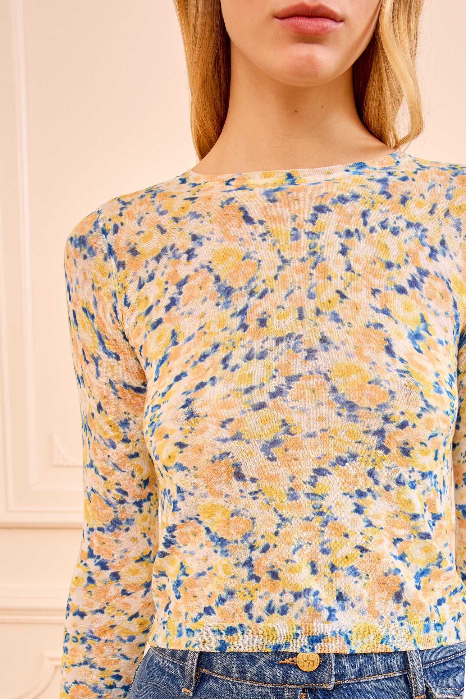 Jilliene Knit Pullover - Daffodil