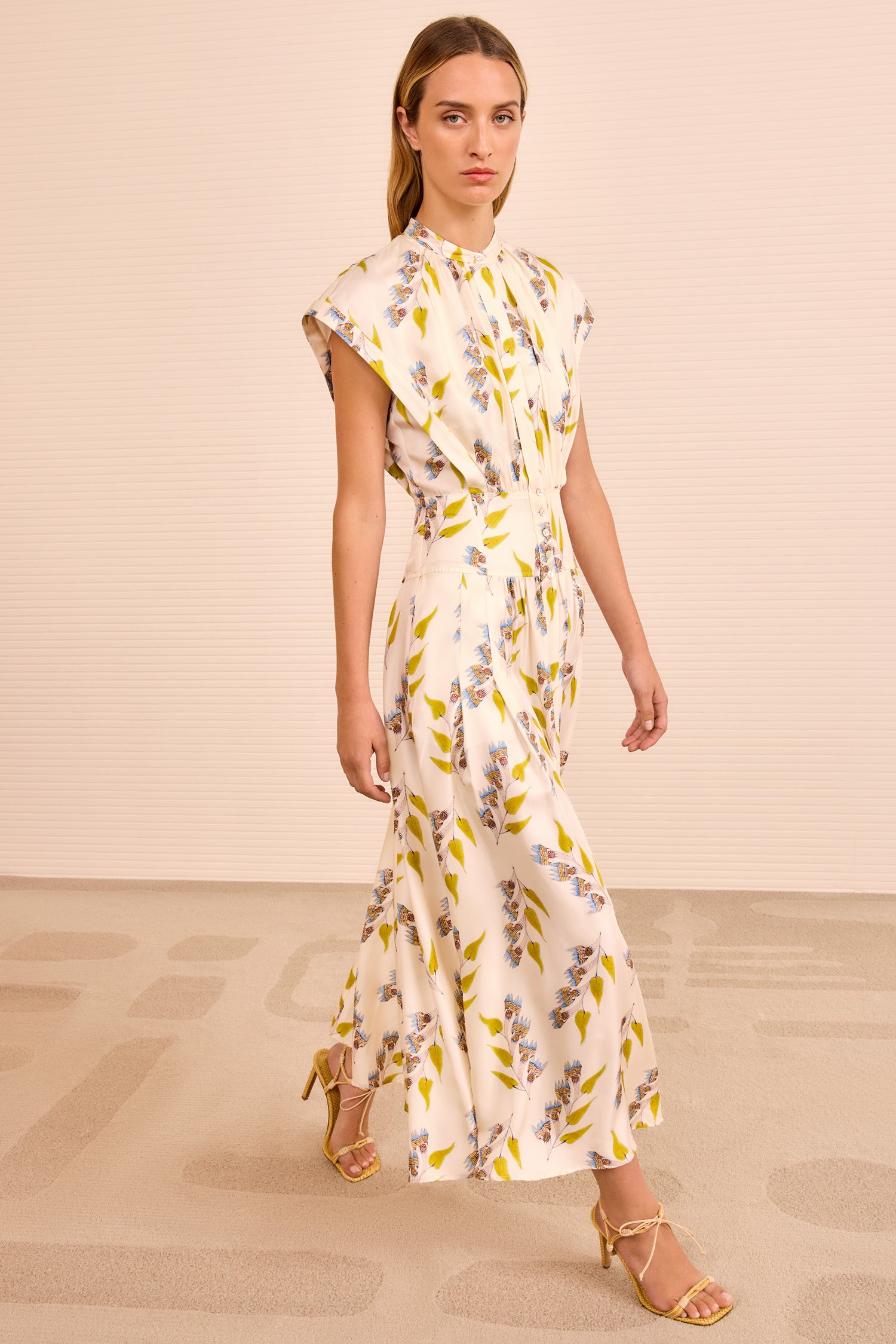 Ulla Johnson Lausanne Button Up Dress - Infinite Flower