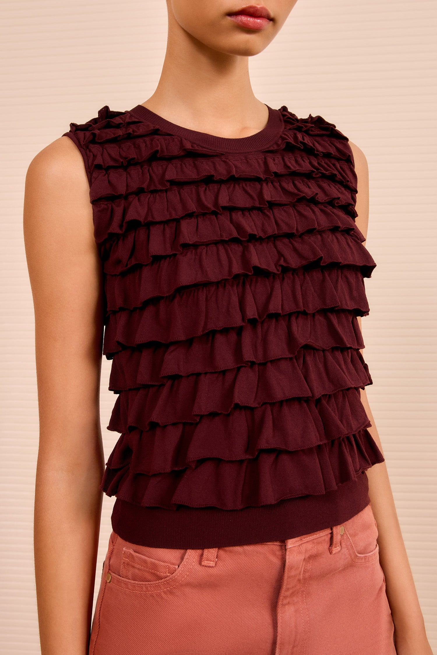 Ulla Johnson Lula Tank - Claret