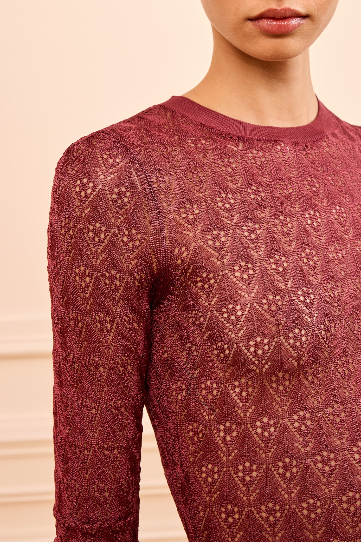 Ulla Johnson Lunaire LS Knit Top - Fig