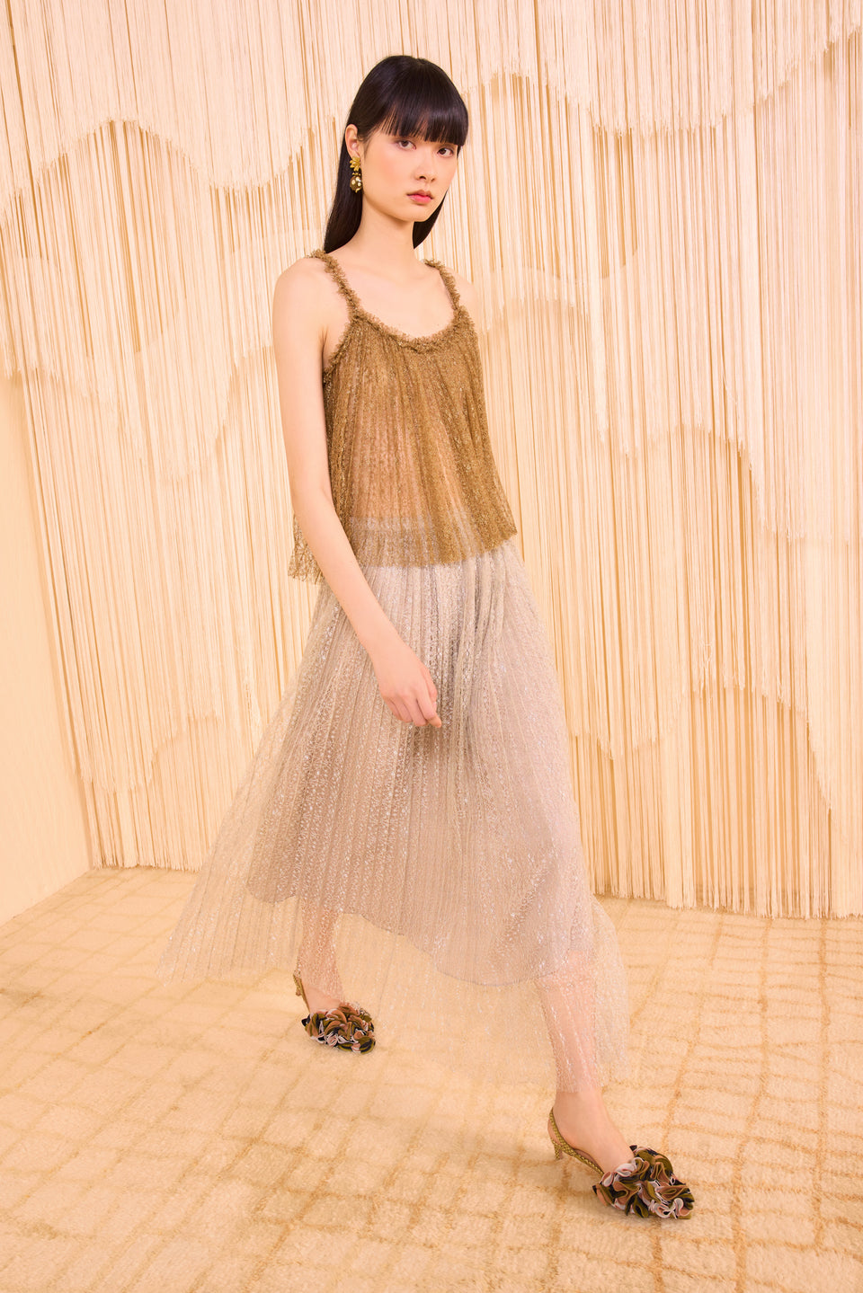 Maren Pleated Skirt - Sterling