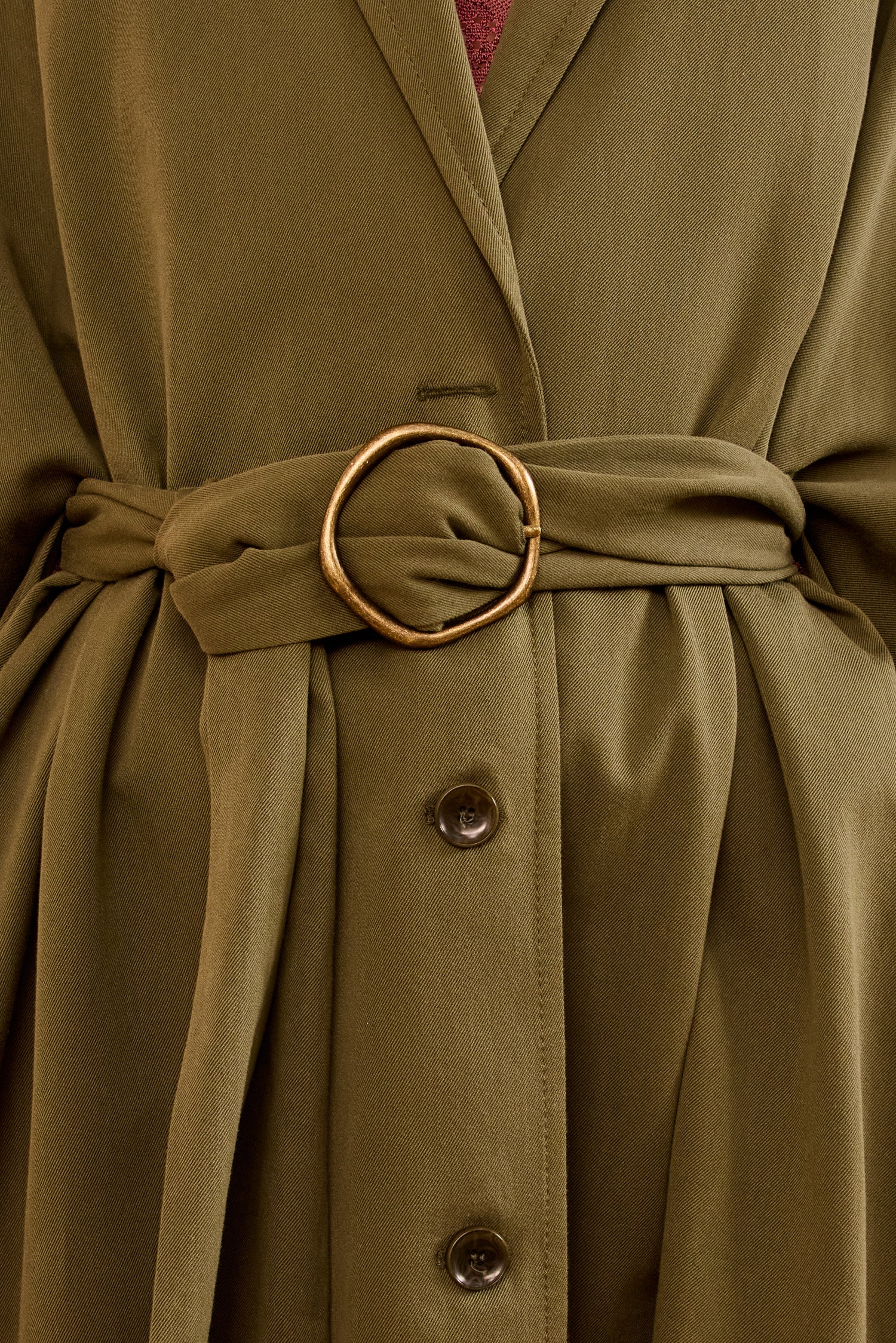 Ulla Johnson Margaux Belted Coat - Pinon