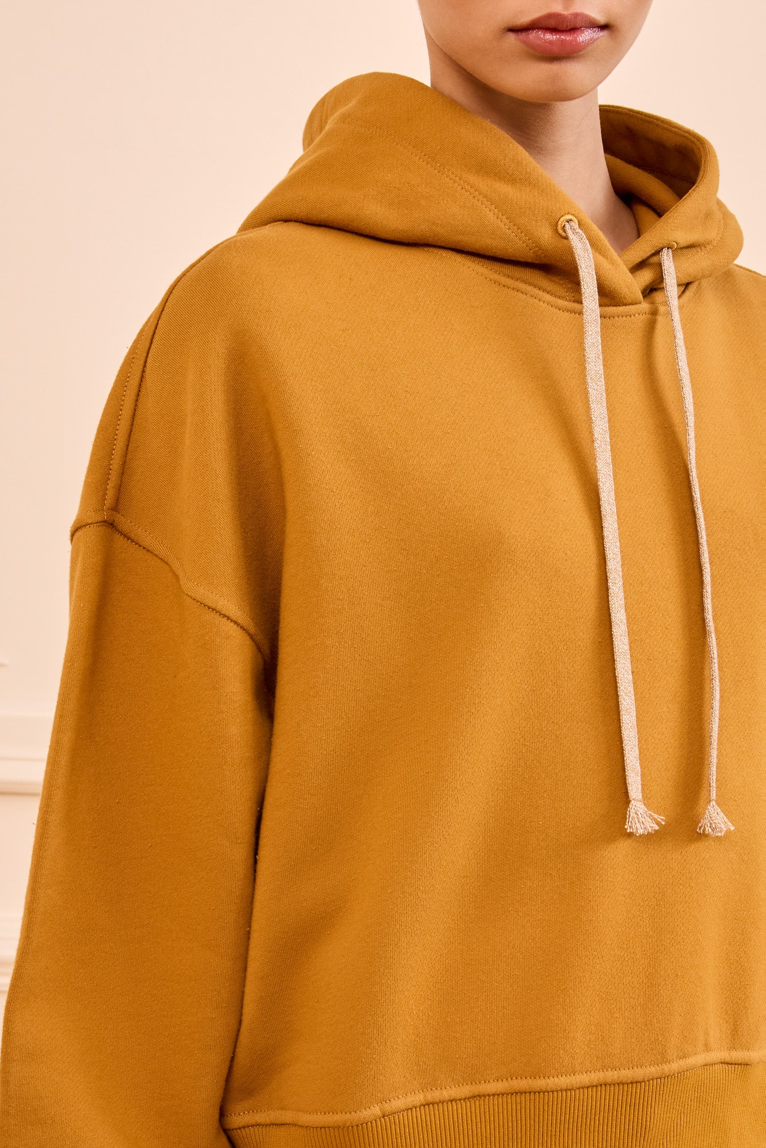 Mirelle Hooded Terry Pullover - Tourmaline