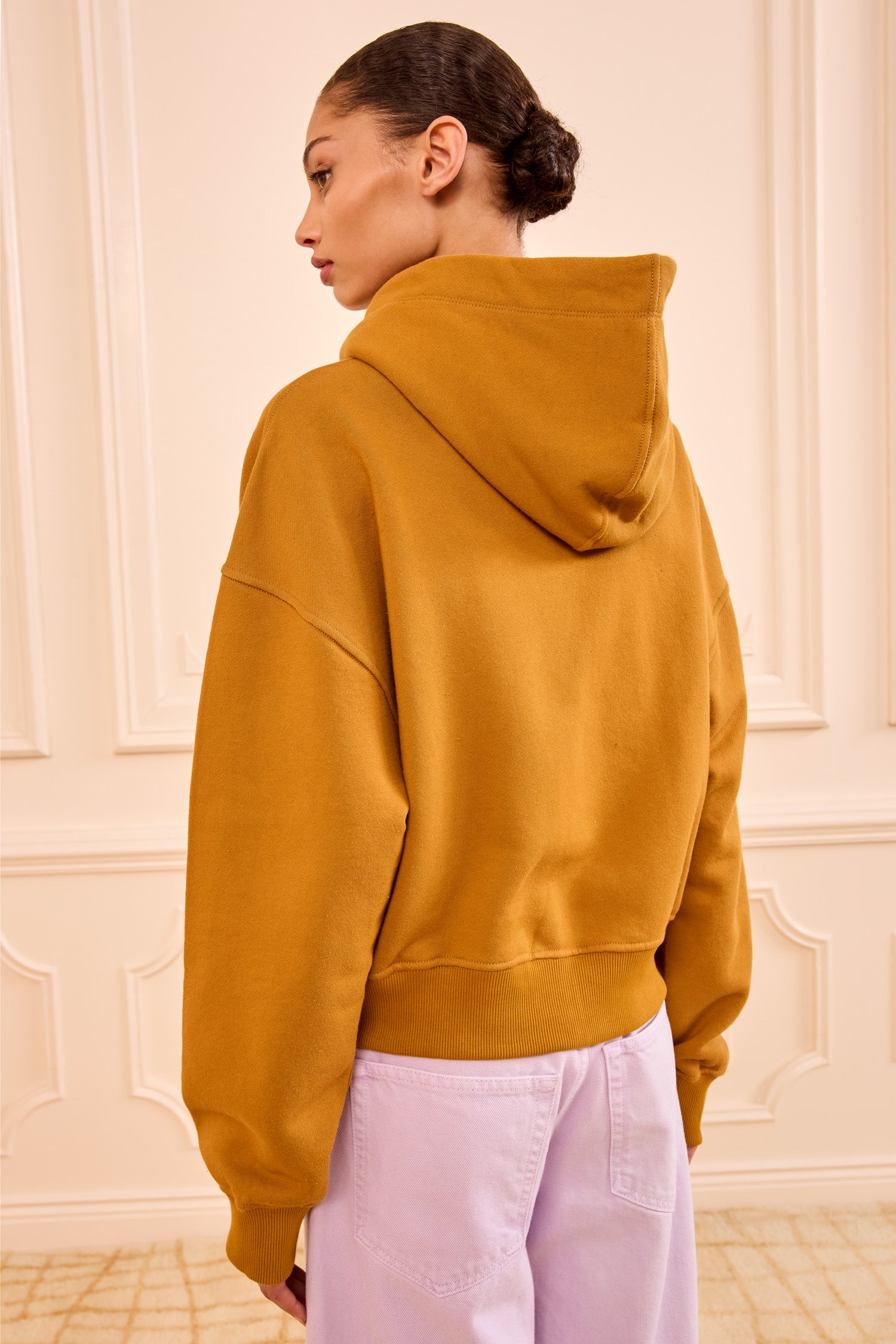 Mirelle Hooded Terry Pullover - Tourmaline