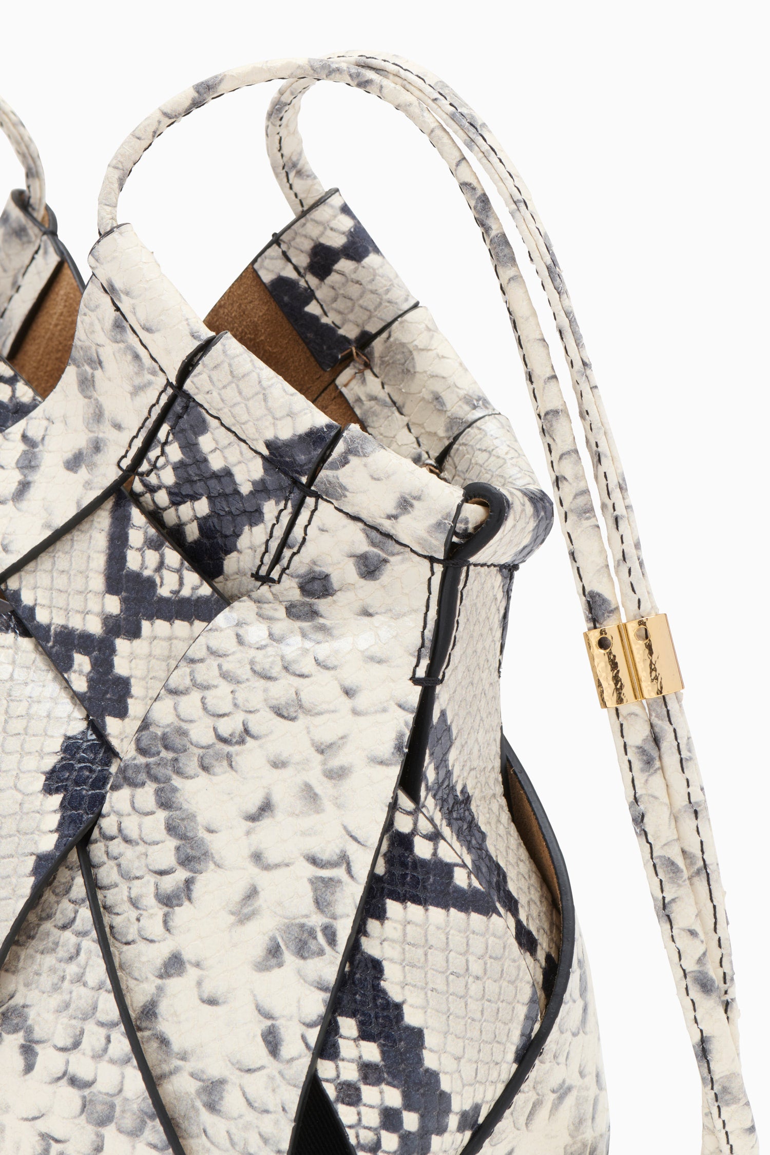 Charlotte Crossbody - Cowrie Embossed