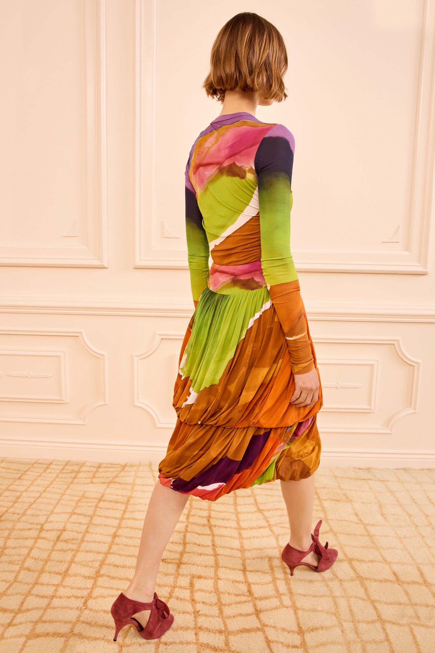 Reis Jersey Bubble Skirt - Nature Abhors A Vacuum