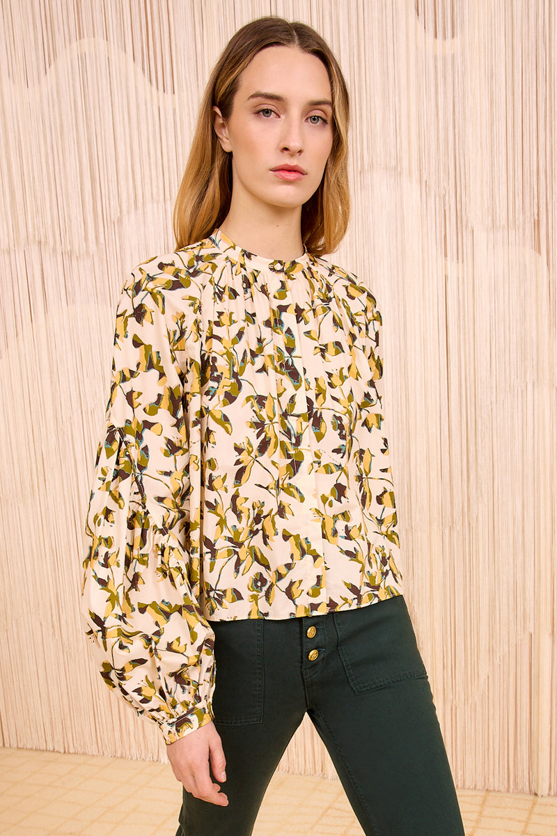 Rowena Long Sleeve Blouse - Lucent - Ulla Johnson