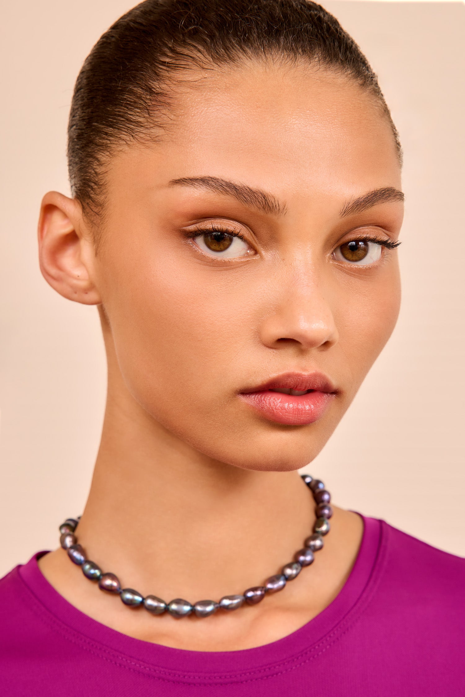 Ulla Johnson Small Pearl Choker - Oyster