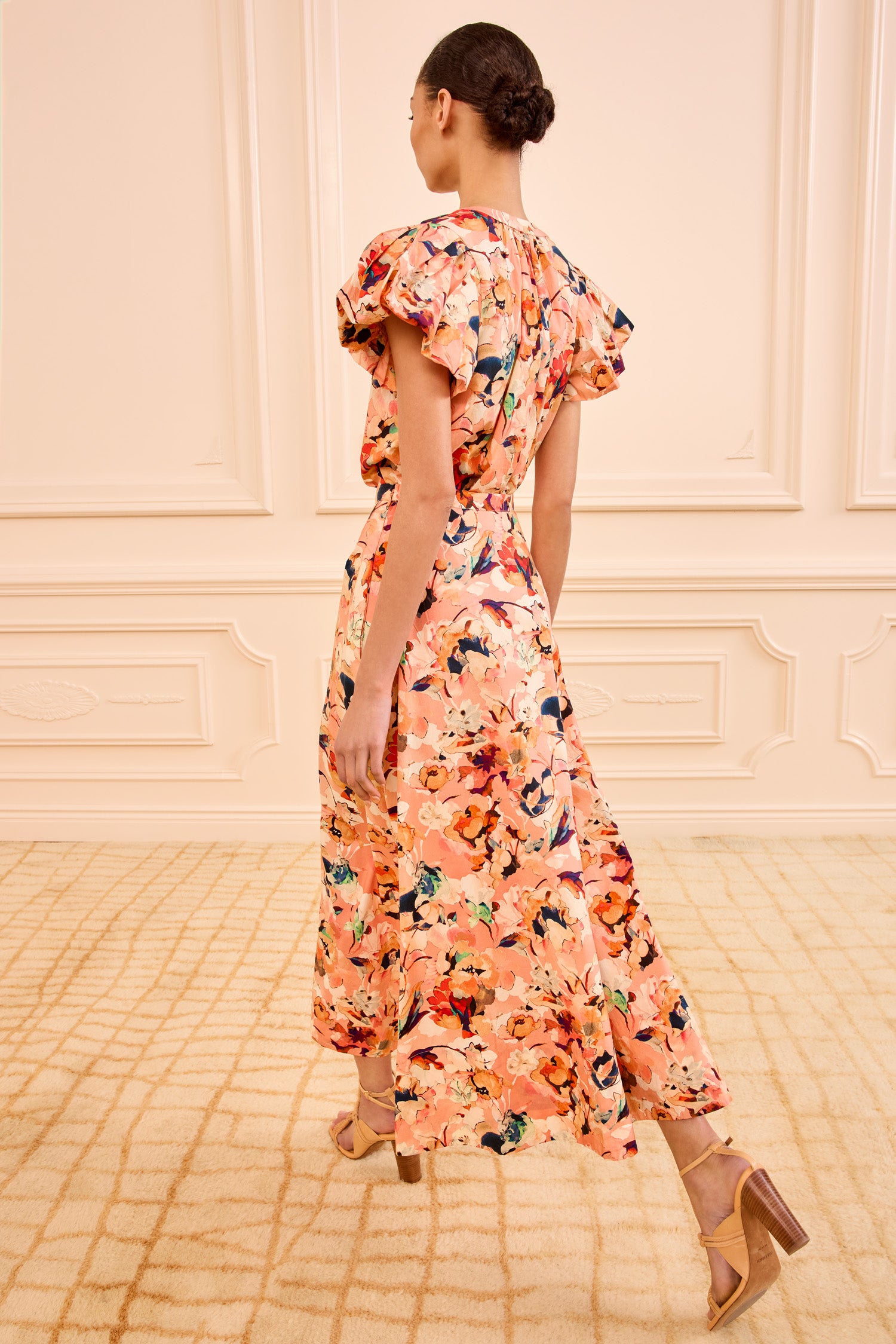 Sophea Cotton Skirt - Camellia