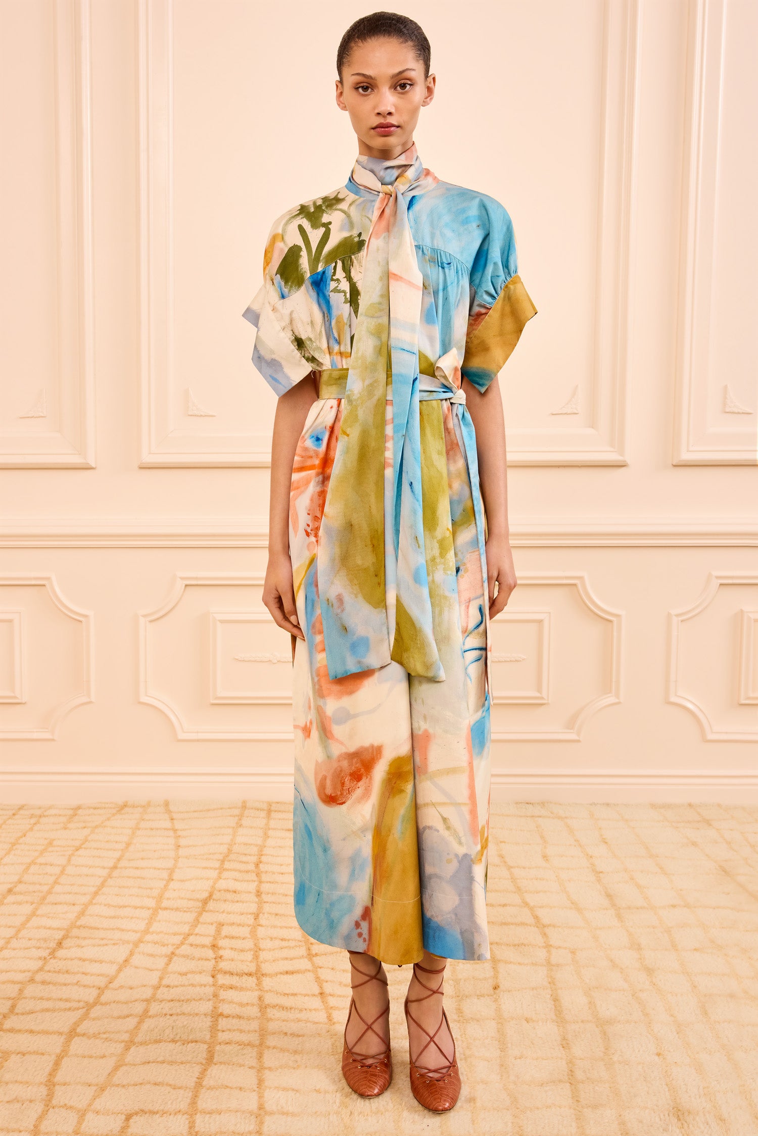 Studio SS Cotton Dress - Western Dream