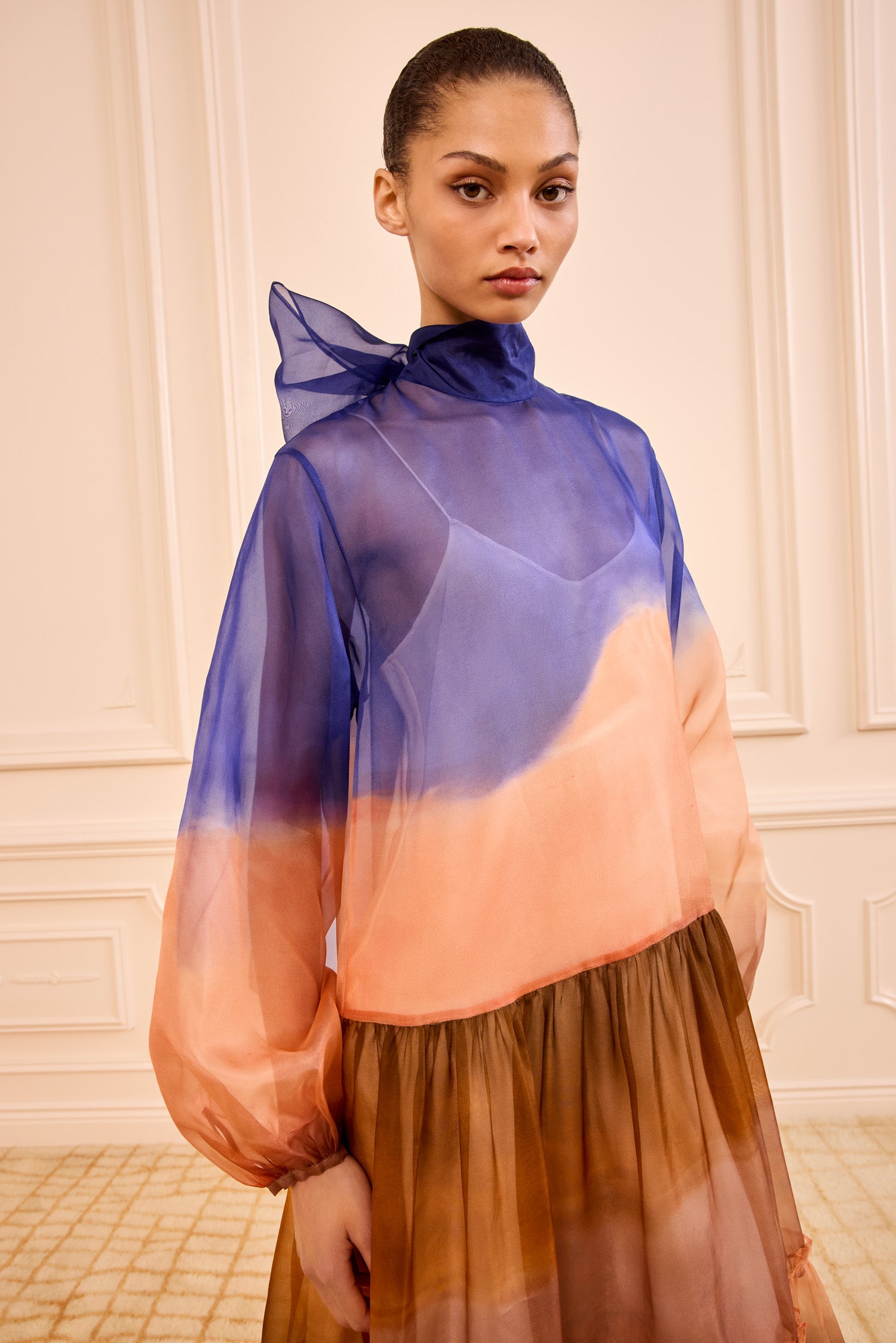 Swan Organza Gown - Moontide