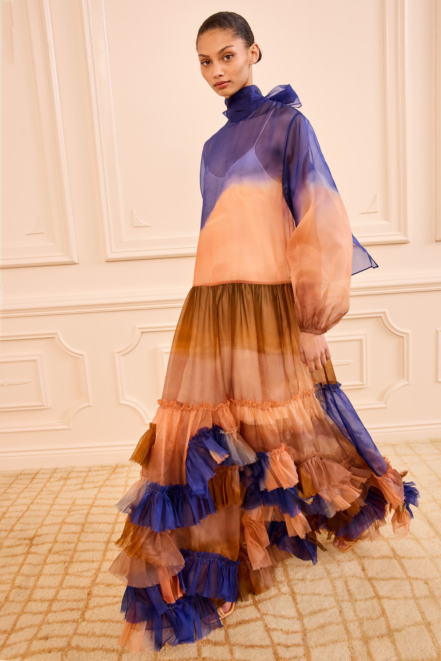 Swan Organza Gown - Moontide