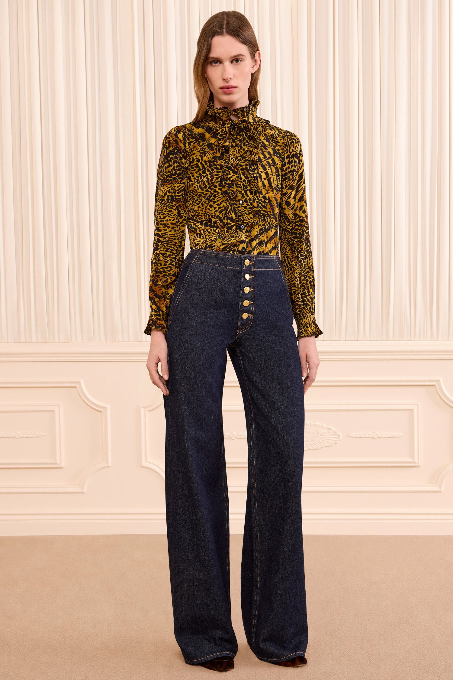 Ulla Johnson The Jasmine Low Rise Jean - Tigris