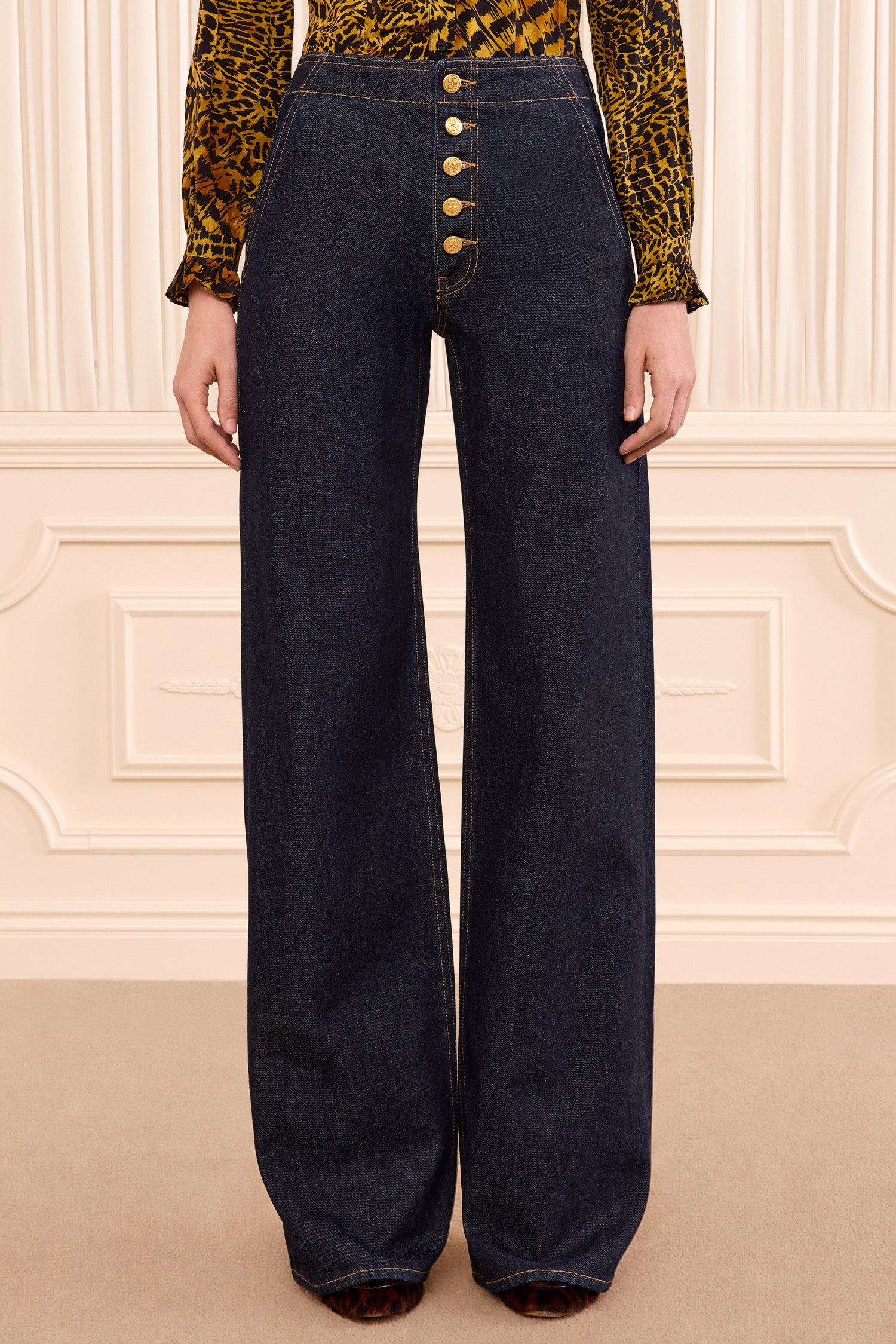 Ulla Johnson The Jasmine Low Rise Jean - Tigris