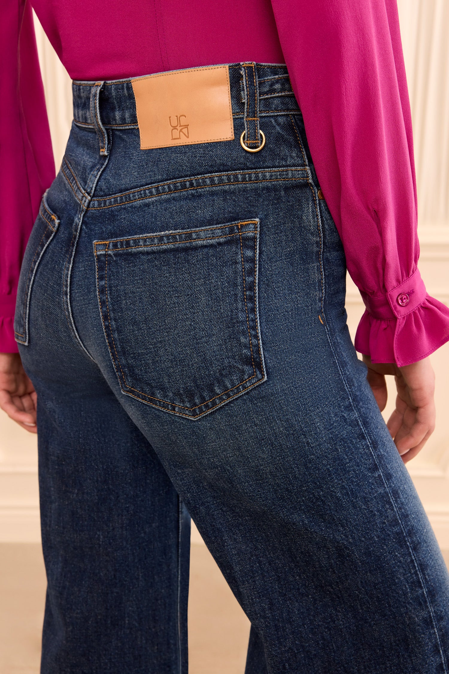 Ulla Johnson The Stretch Valory Flare Jean - Nile
