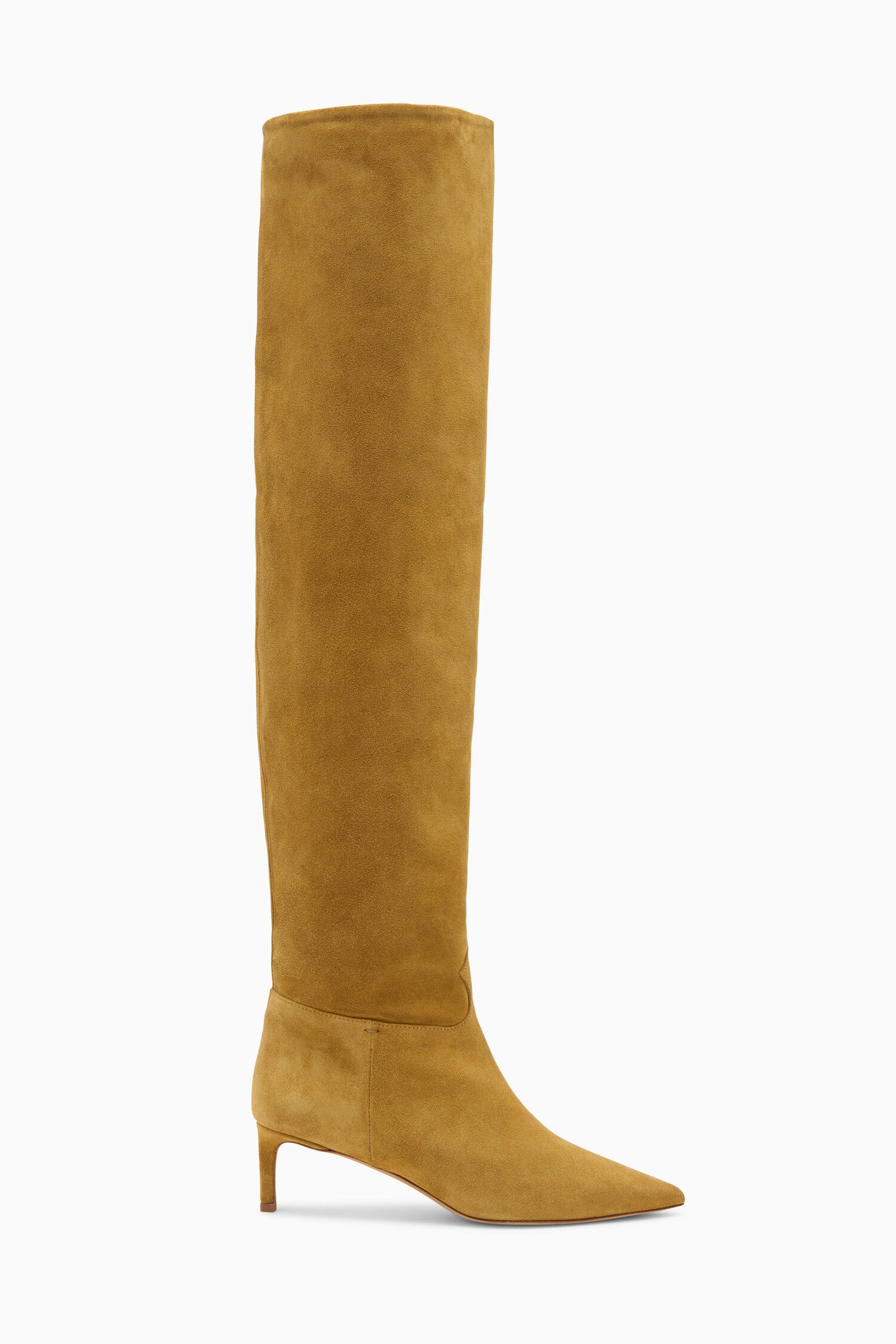 Carolina Kitten Heel Boot - Pistachio