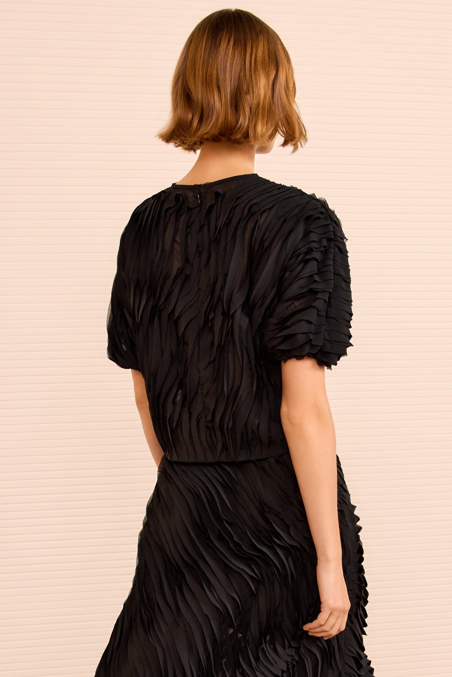 Ulla Johnson Vayda SS Top - Noir