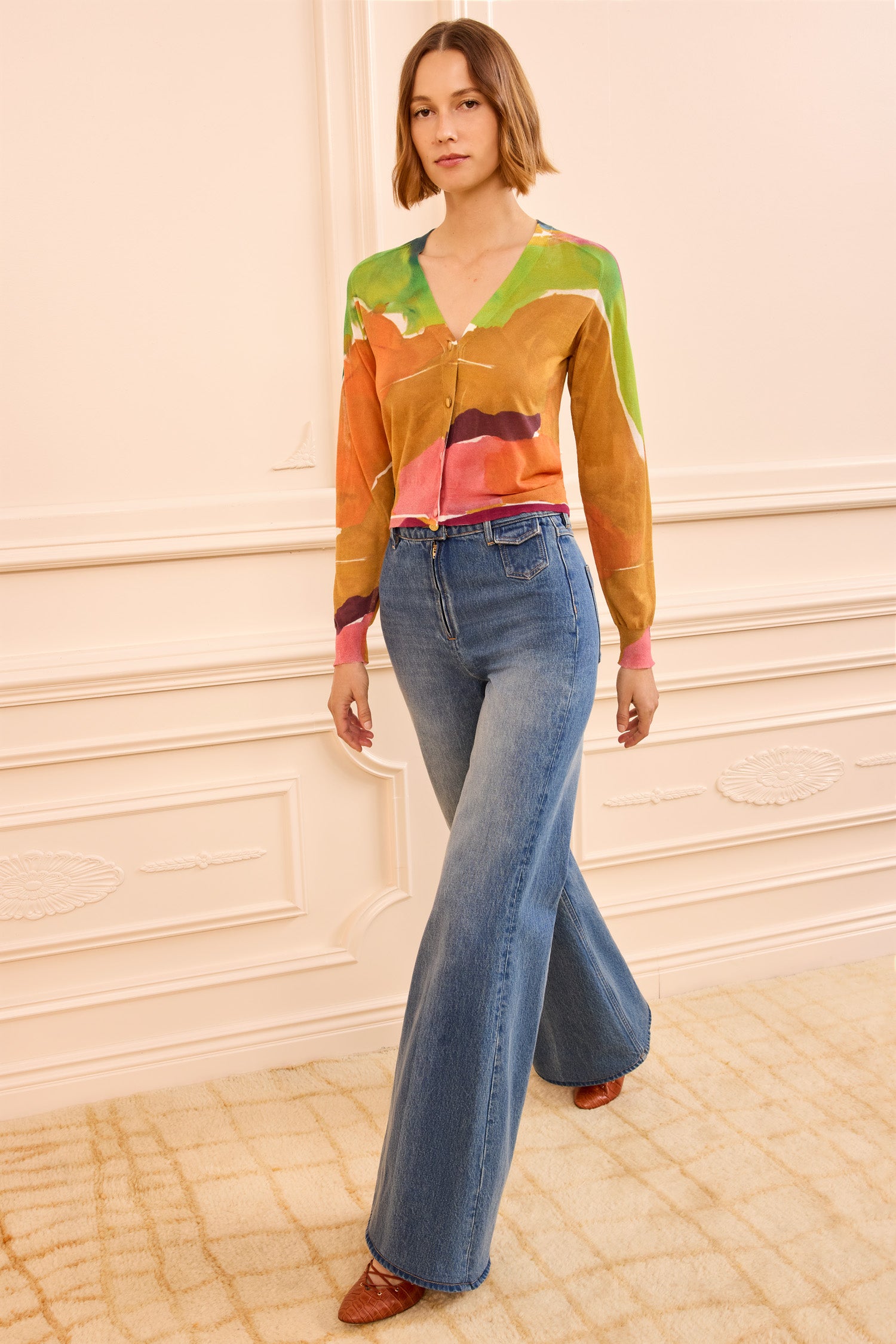 Ulla Johnson Vivienne LS Cardigan - Nature Abhors A Vacuum