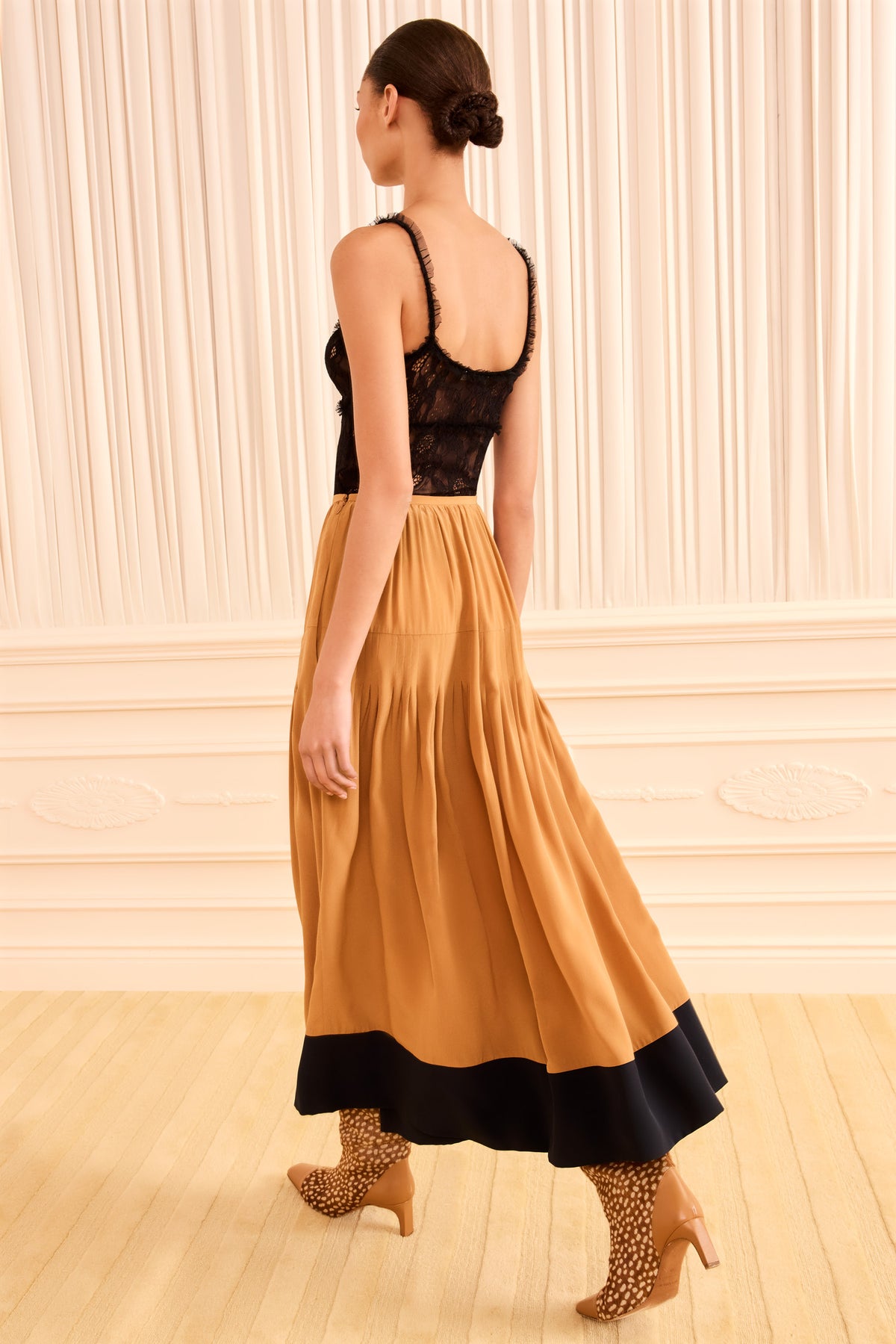Yvette Midi Skirt - Canyon