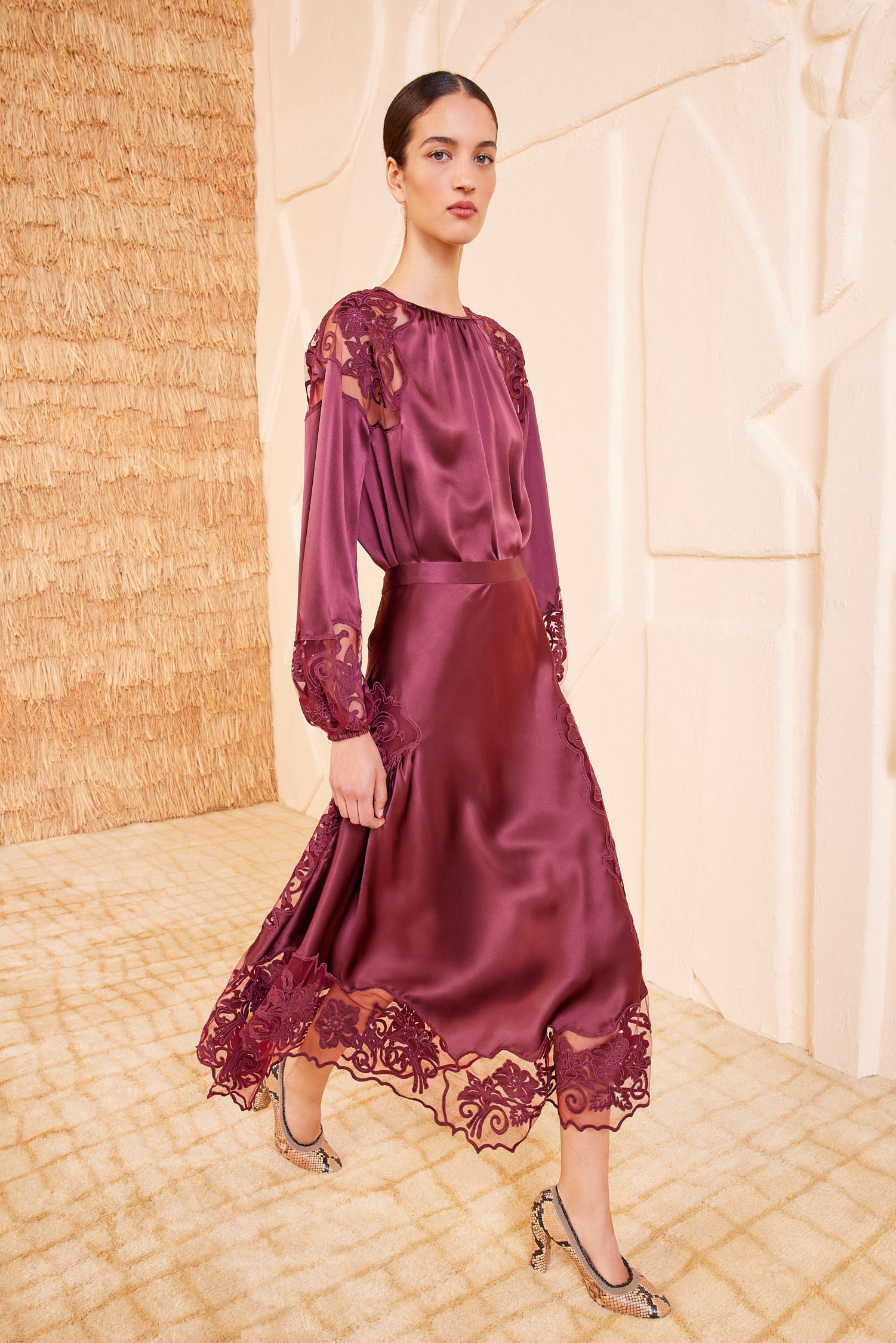 Cressida Skirt - Amethyst