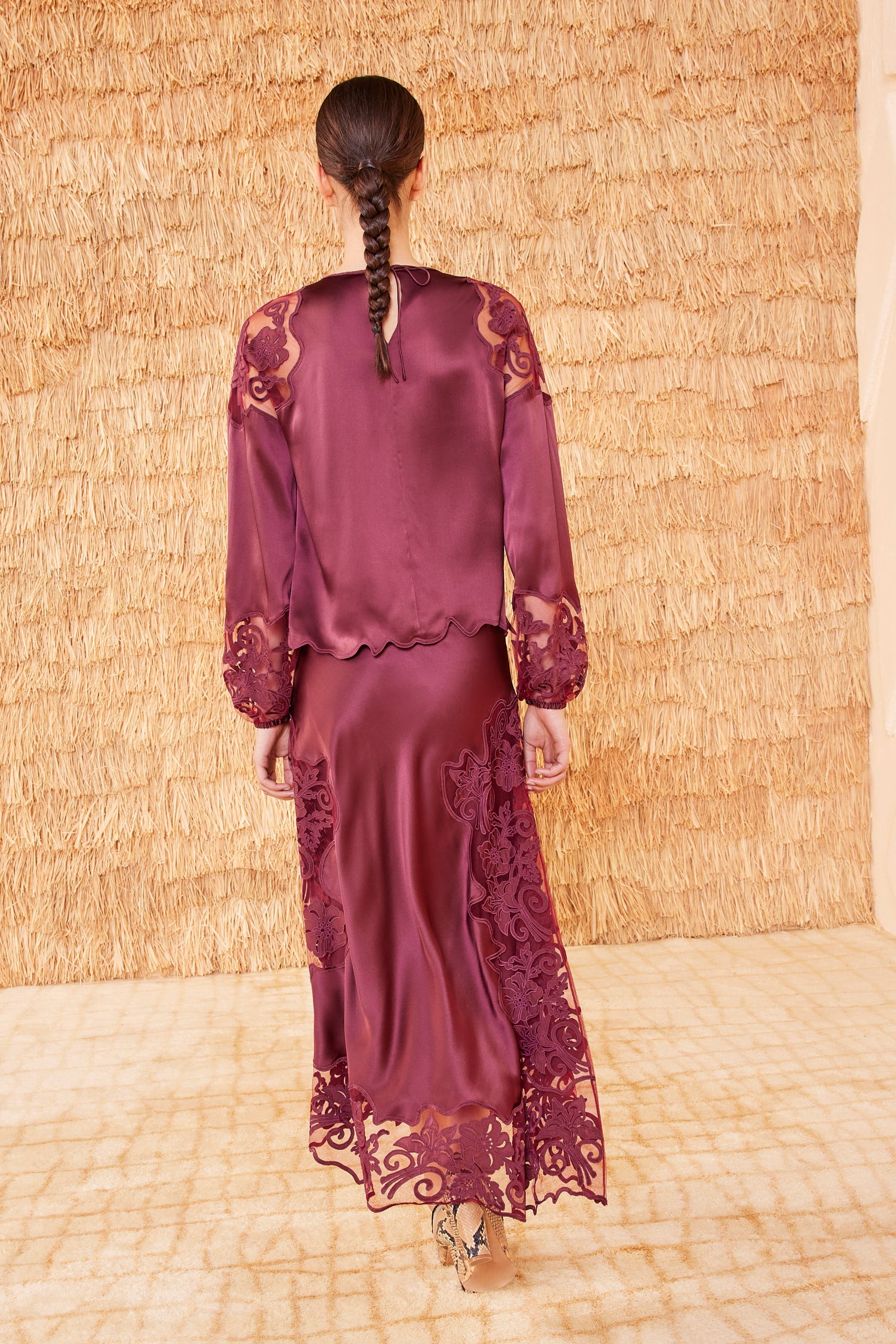 Cressida Skirt - Amethyst