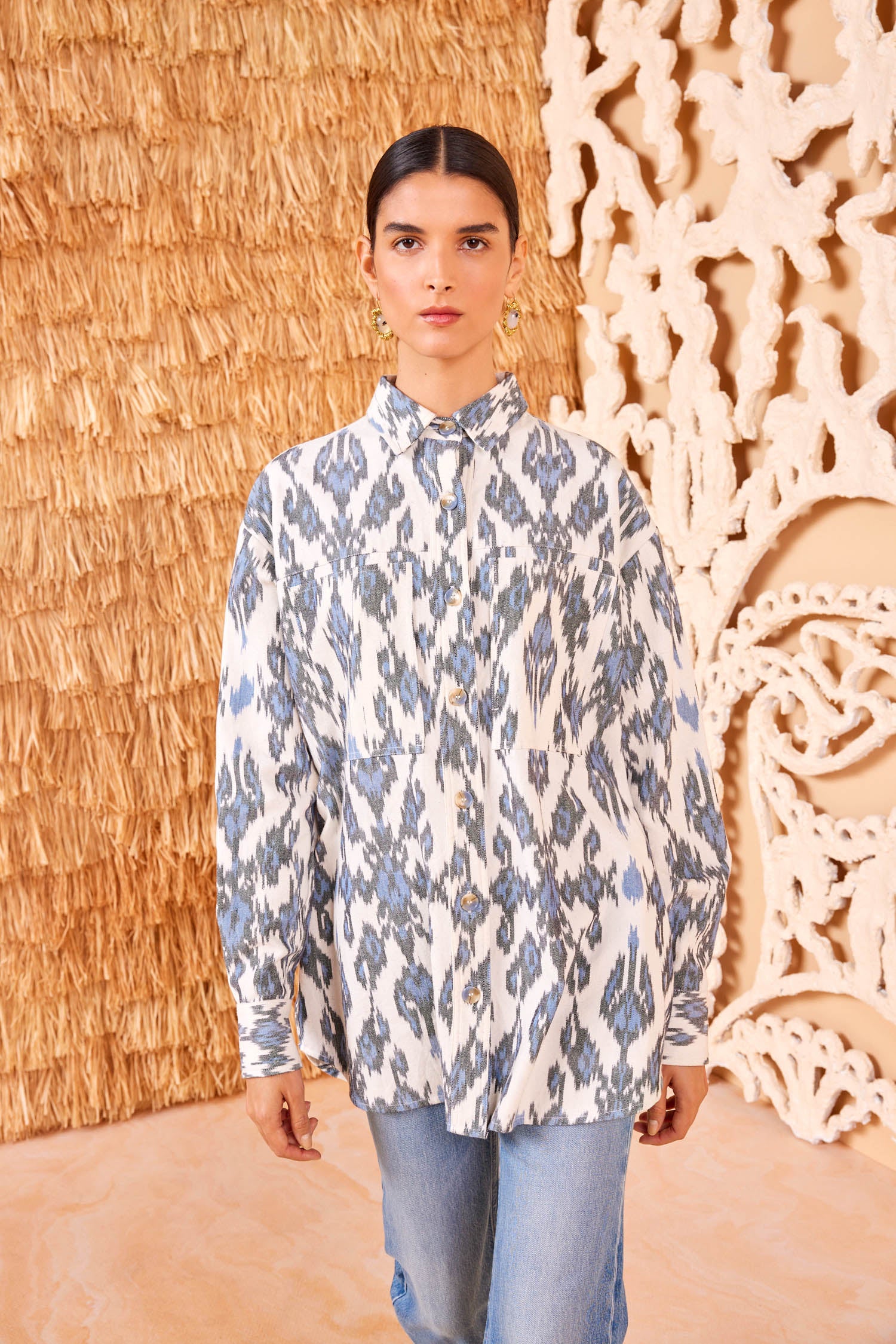 Cassia Tunic - Celeste